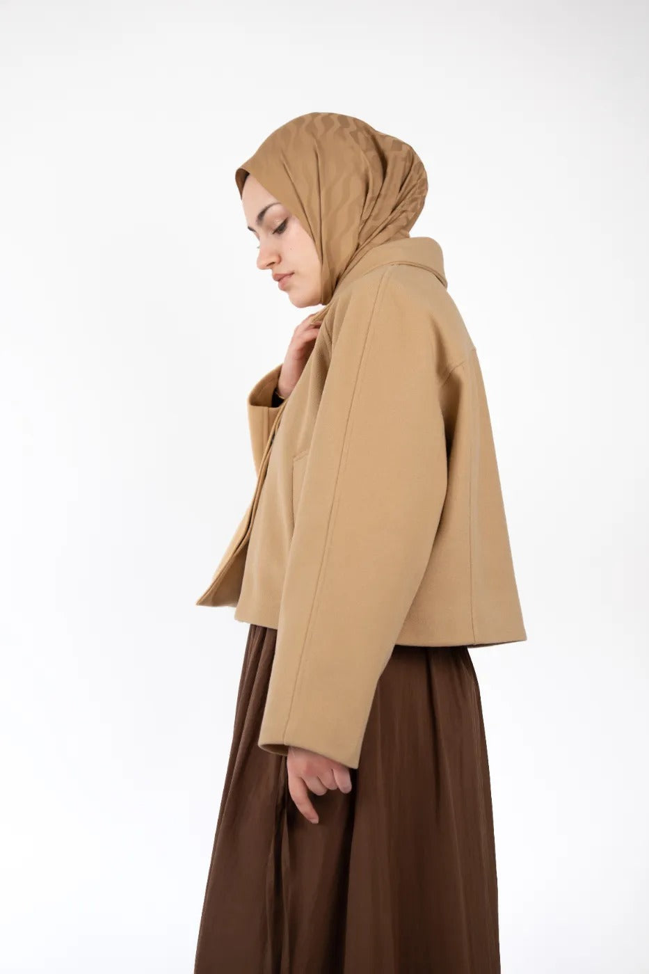 Kısa Kaşe Kaban Camel