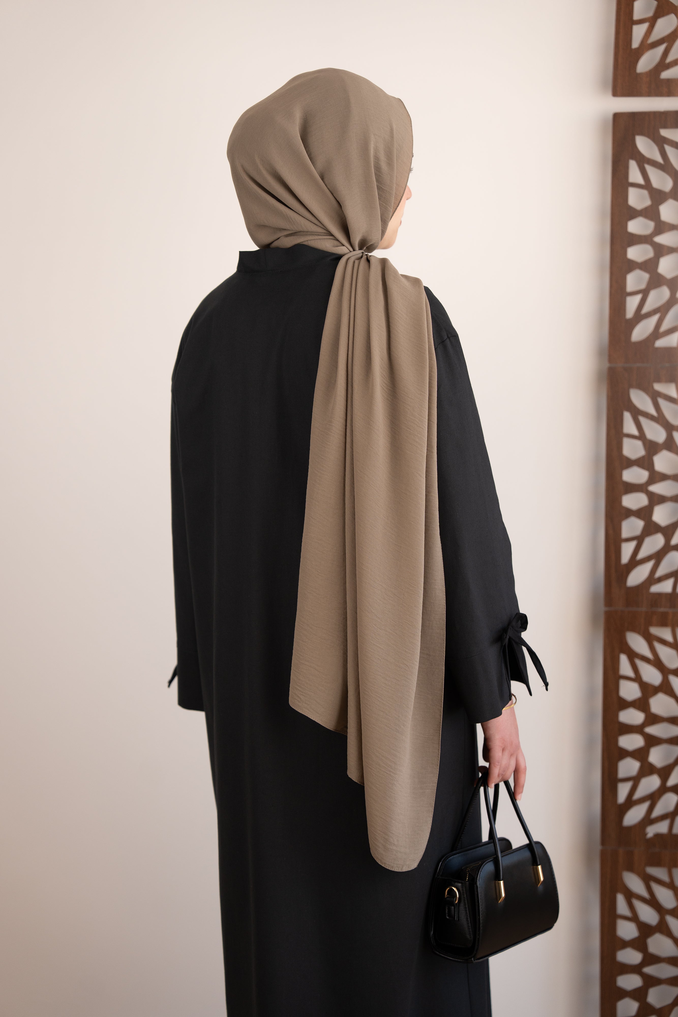 Keten Kimono İkili Takım SİYAH