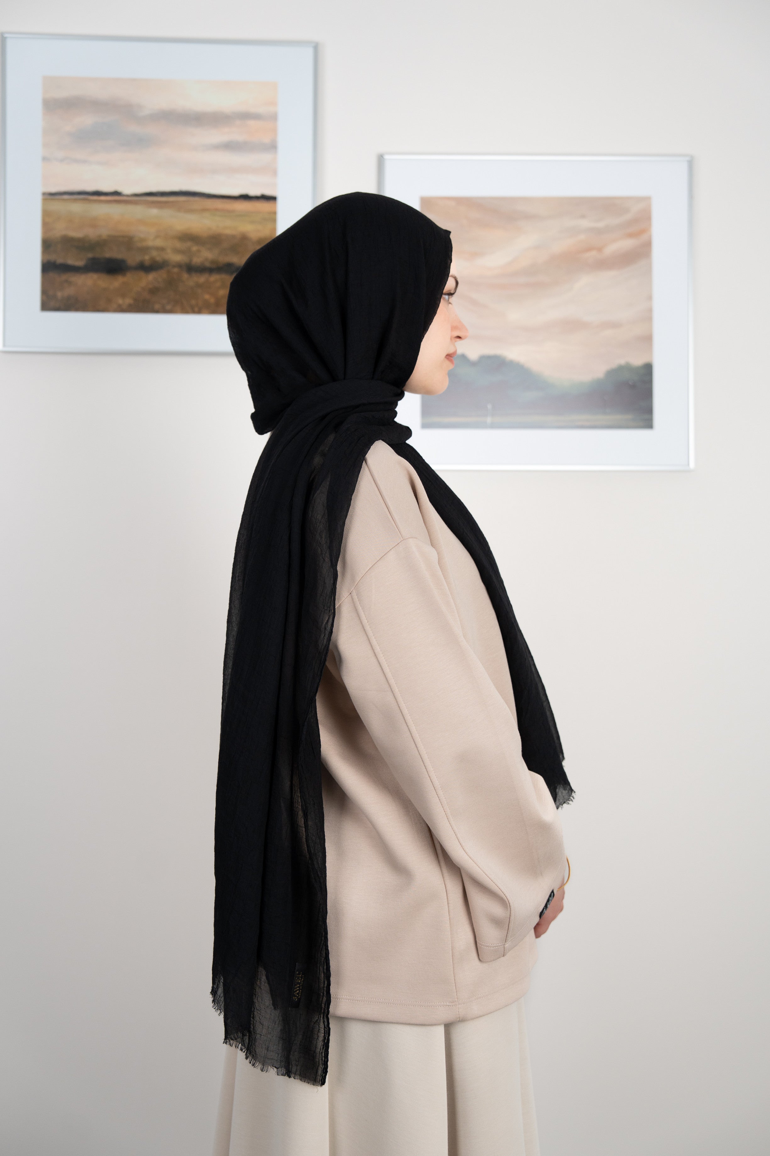 Konfor Şal SİYAH