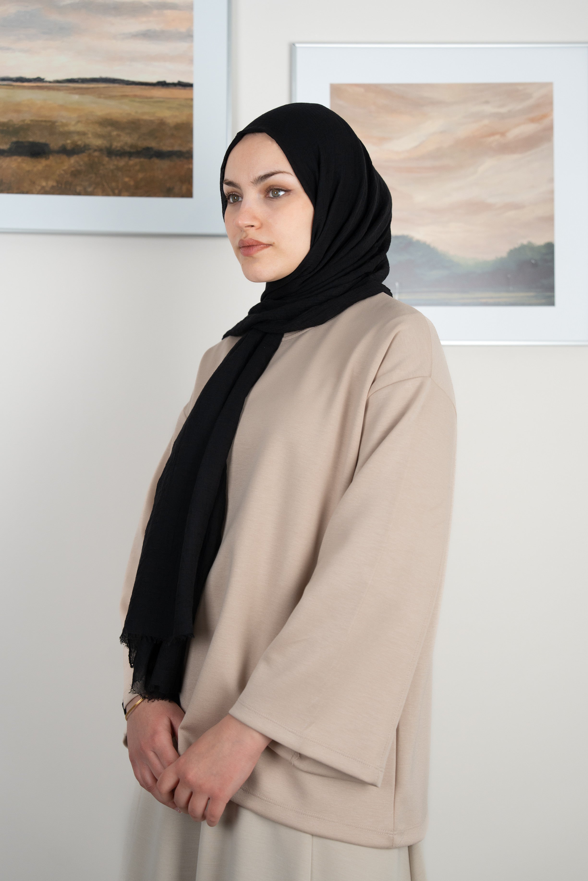 Konfor Şal SİYAH