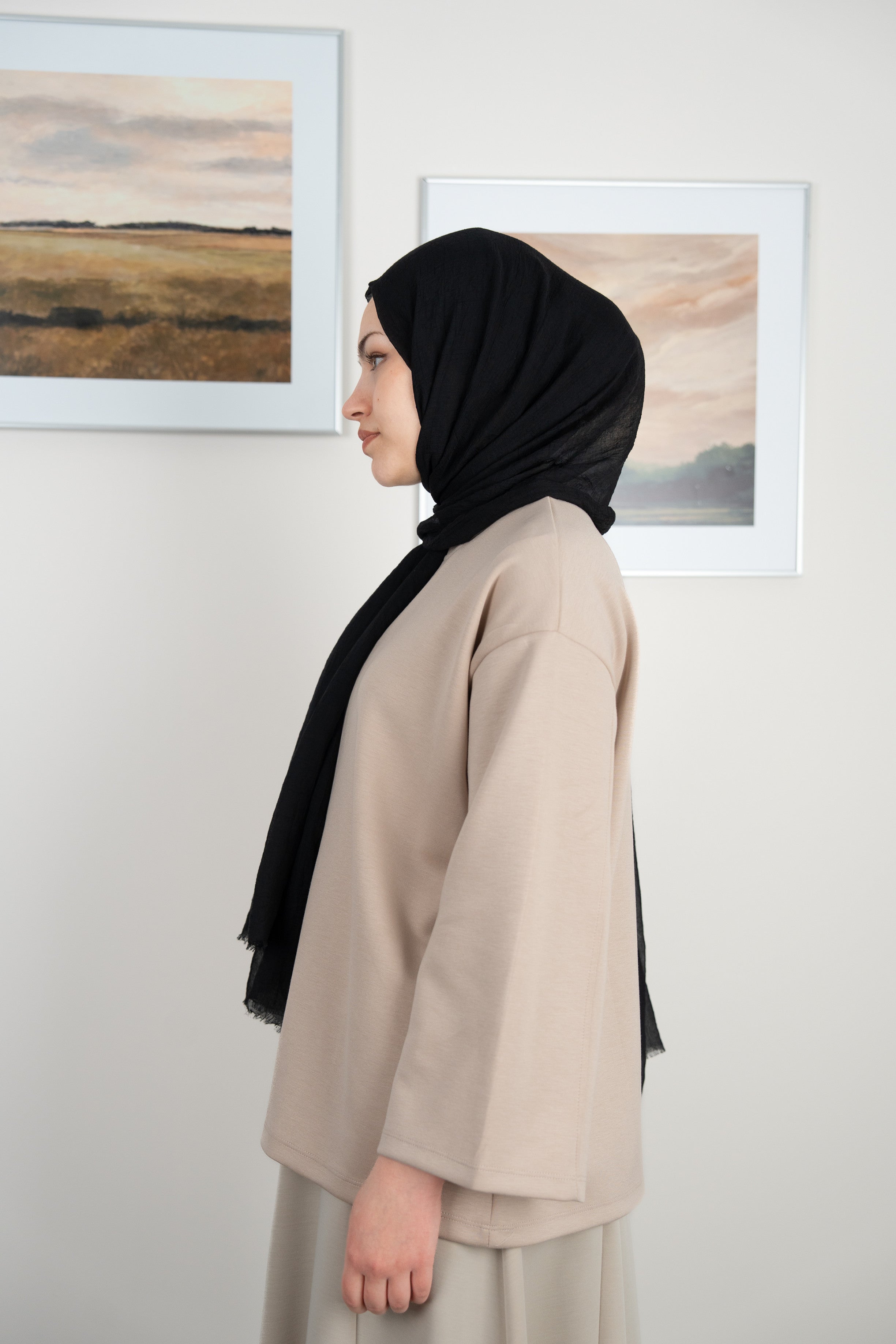 Konfor Şal SİYAH