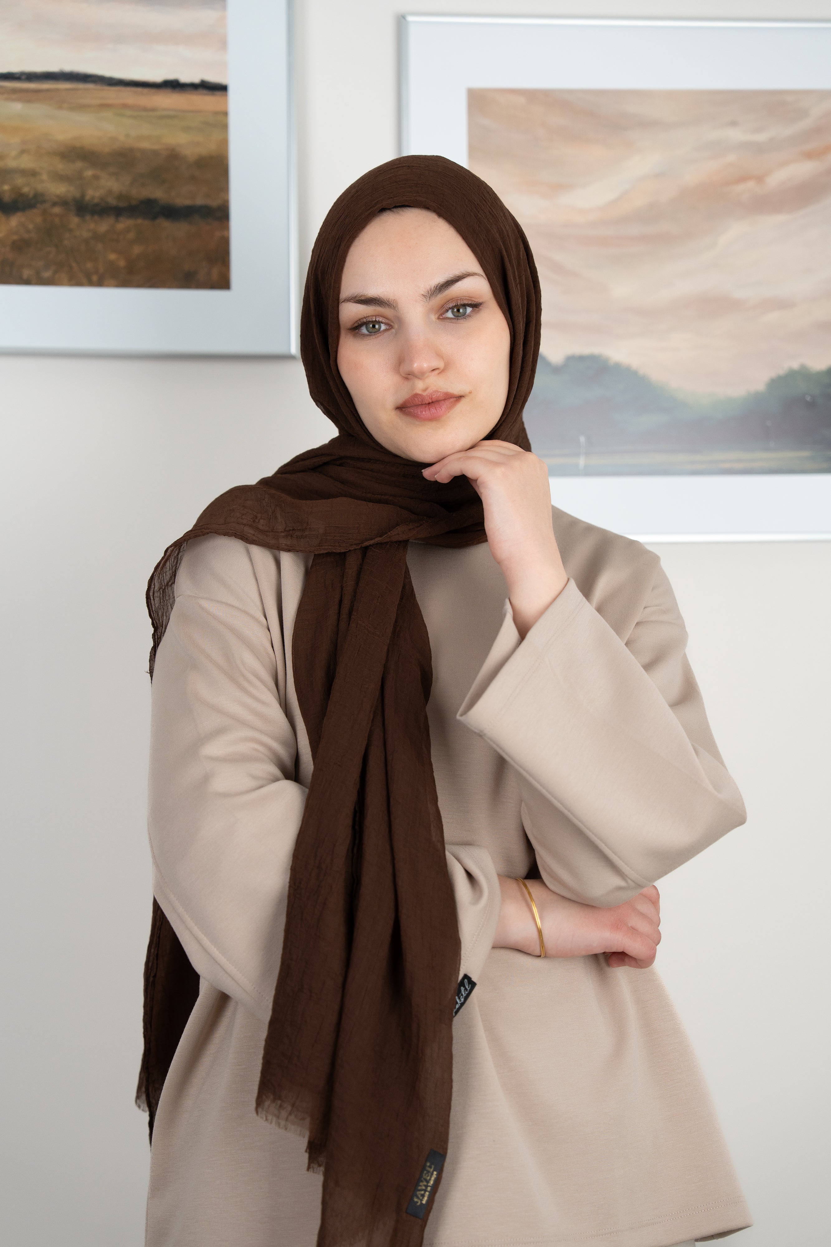 Konfor Şal KAHVERENGİ