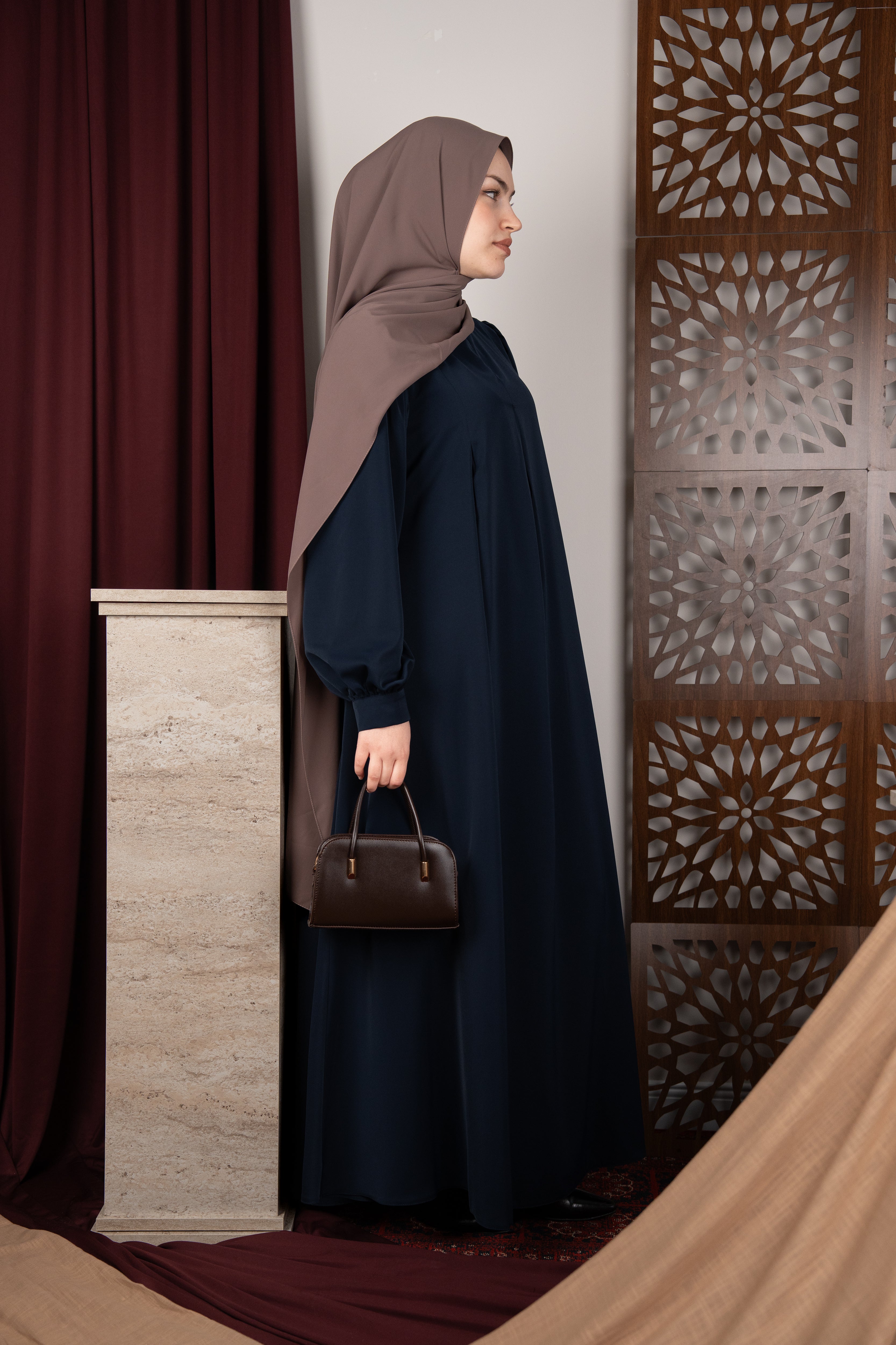 Alya Elbise LACİVERT