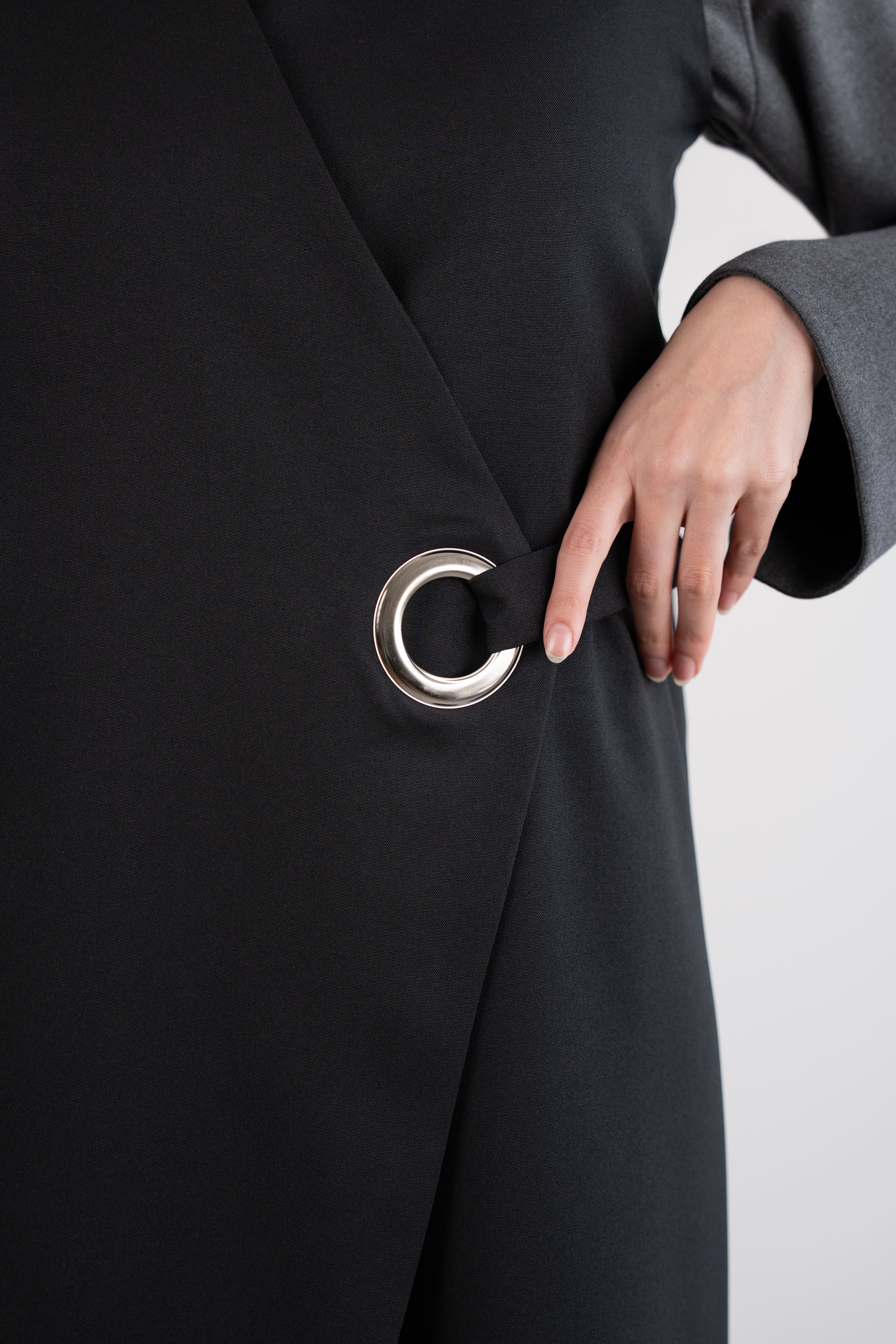 Halka Tokalı Jile SİYAH