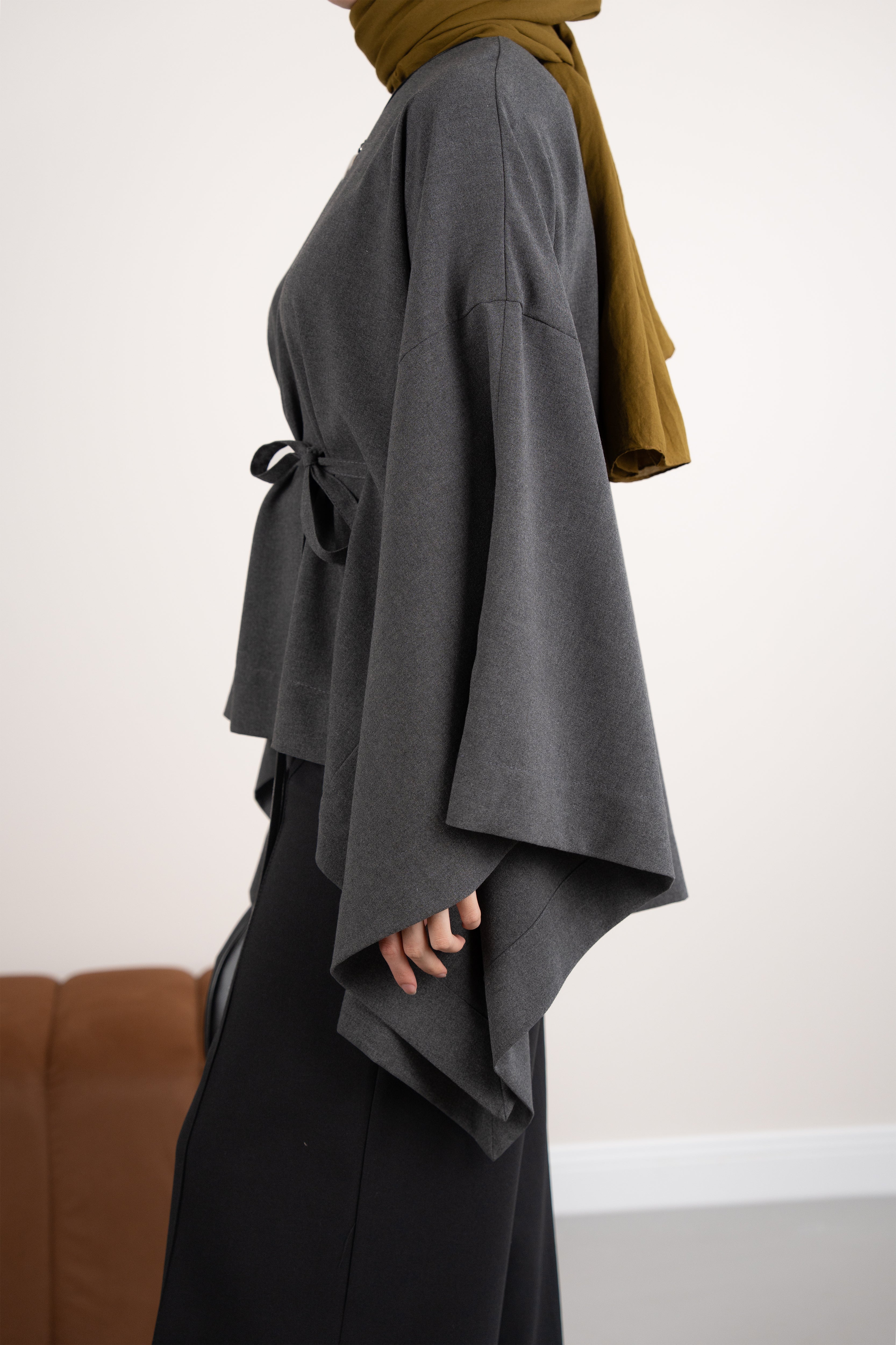 Pelerinli Panço GRİ