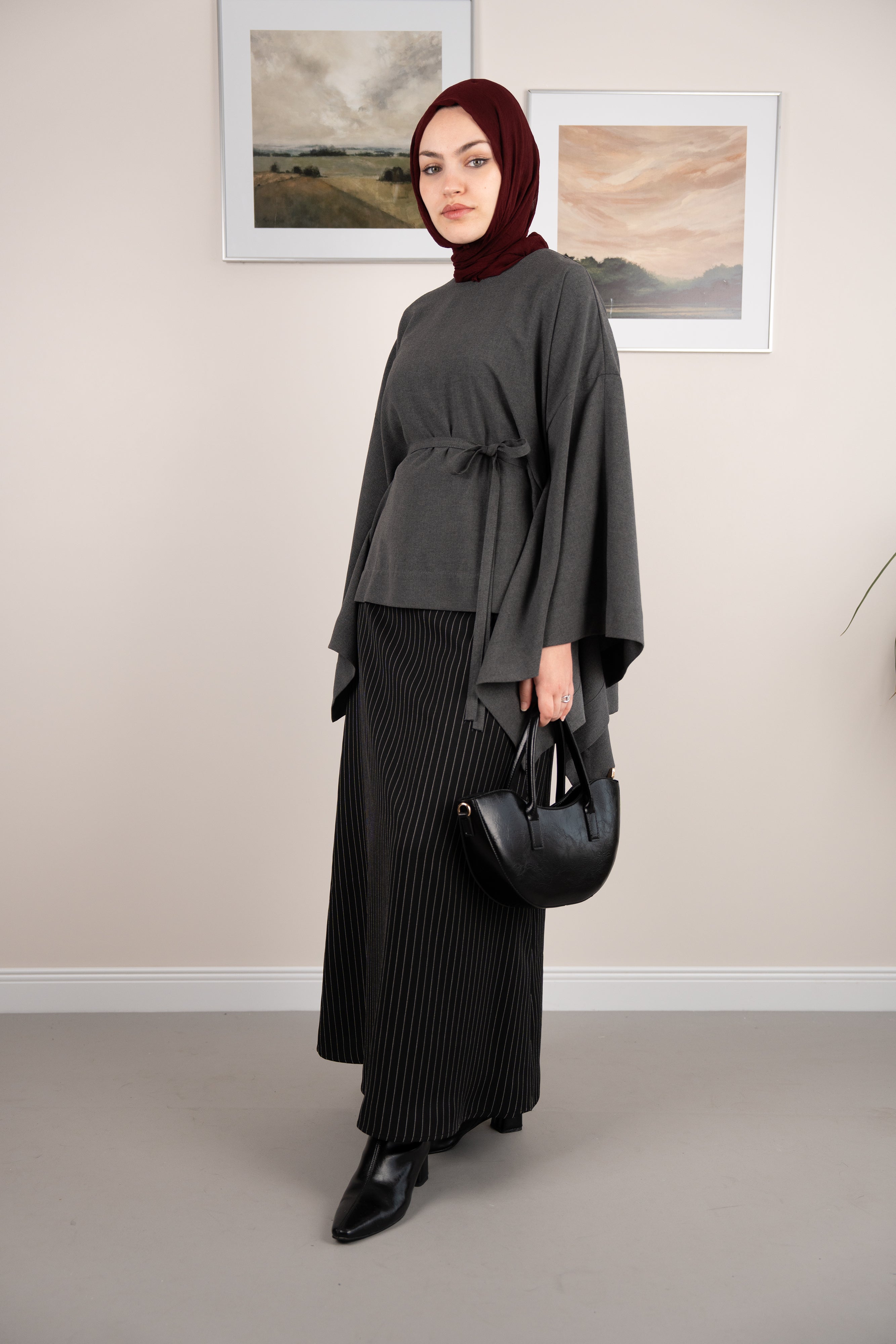 Pelerinli Panço GRİ