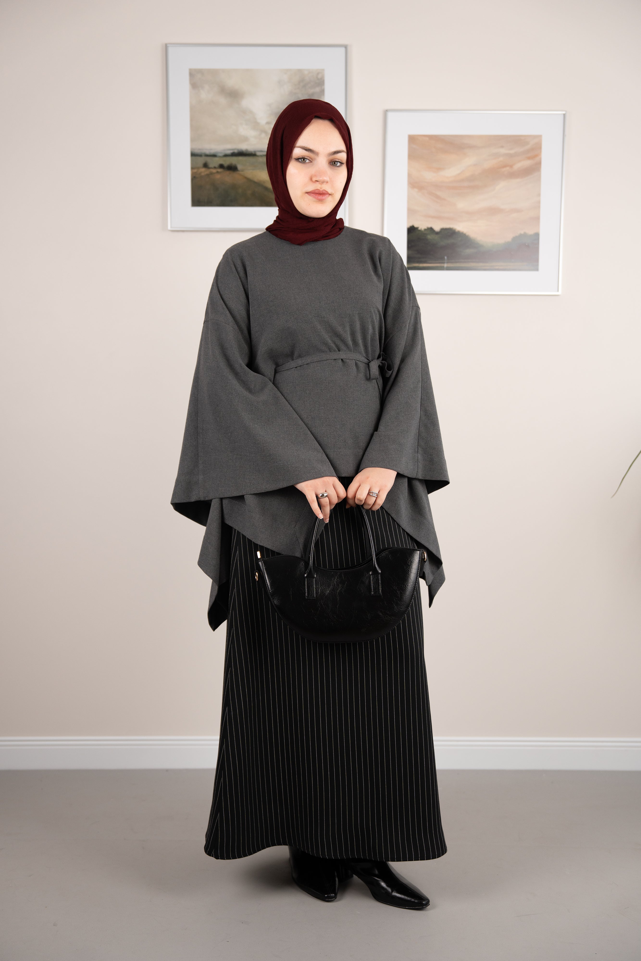 Pelerinli Panço GRİ