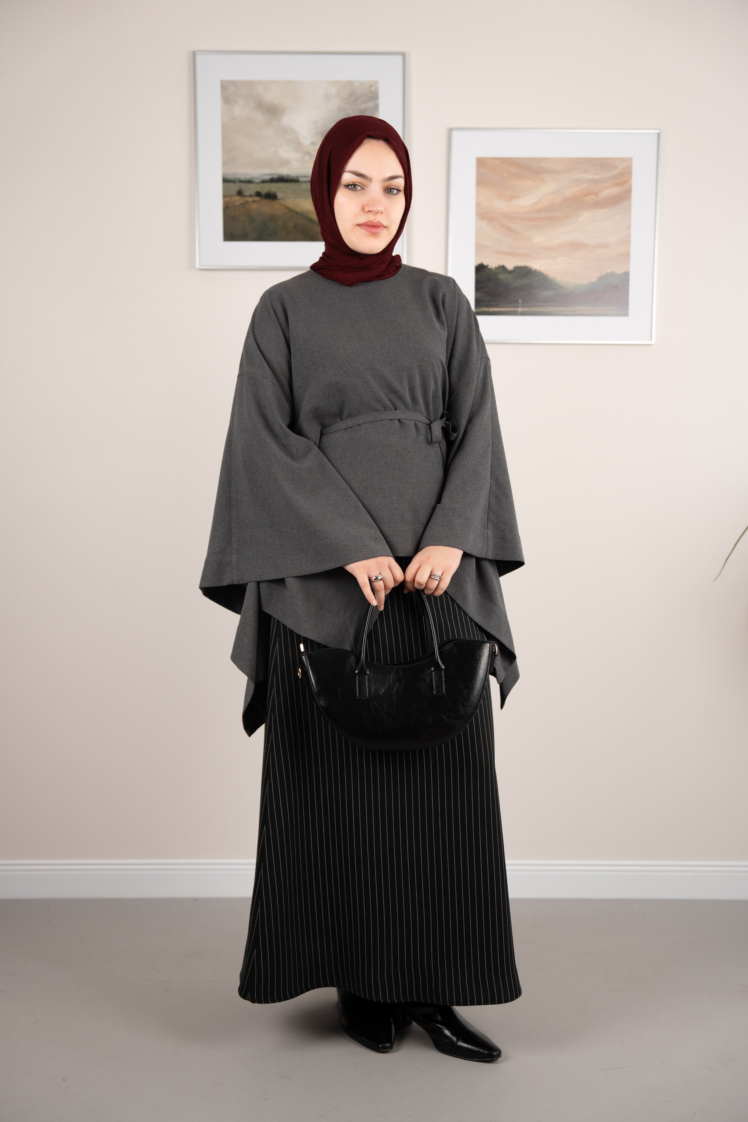 Pelerinli Panço GRİ