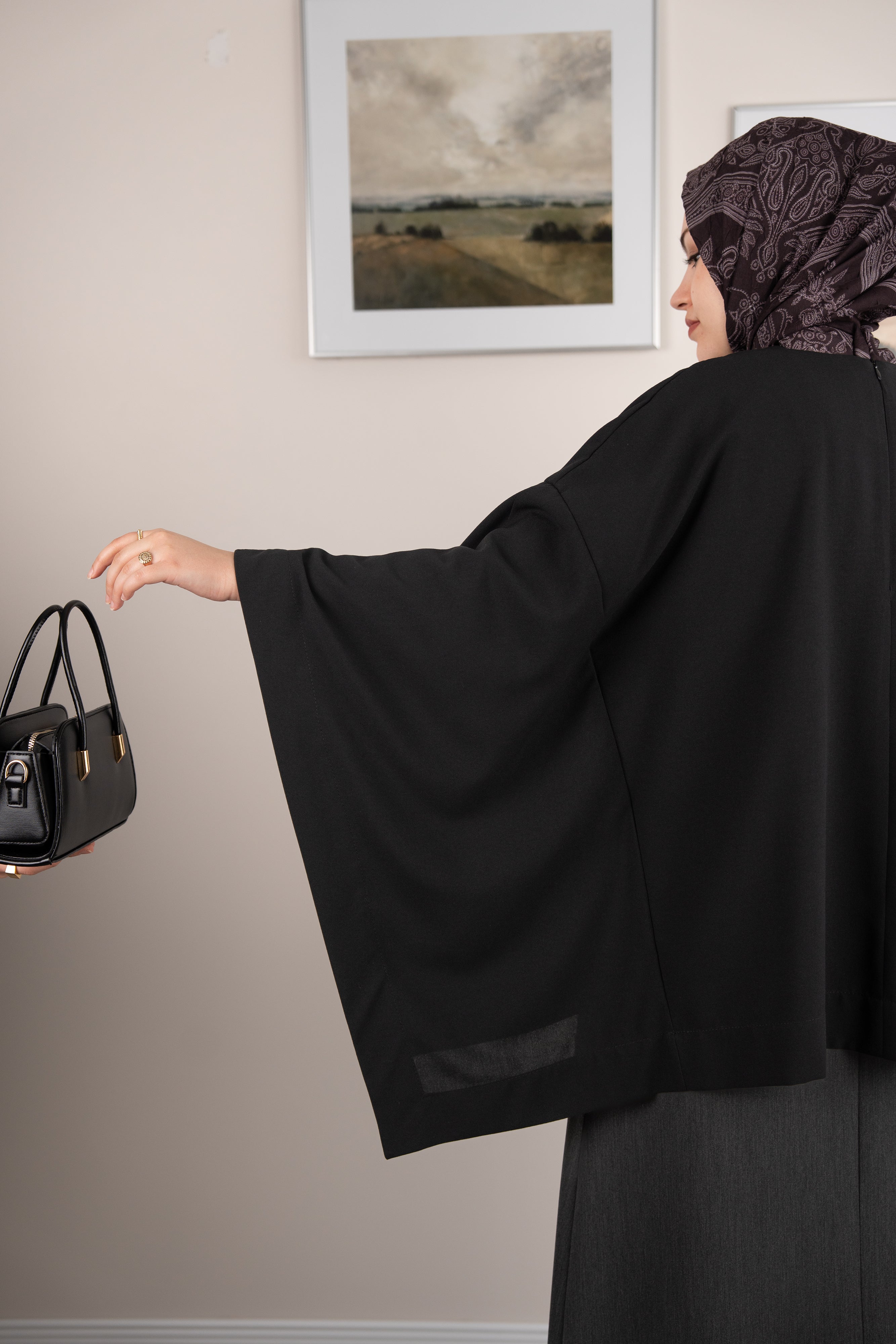 Pelerinli Panço SİYAH