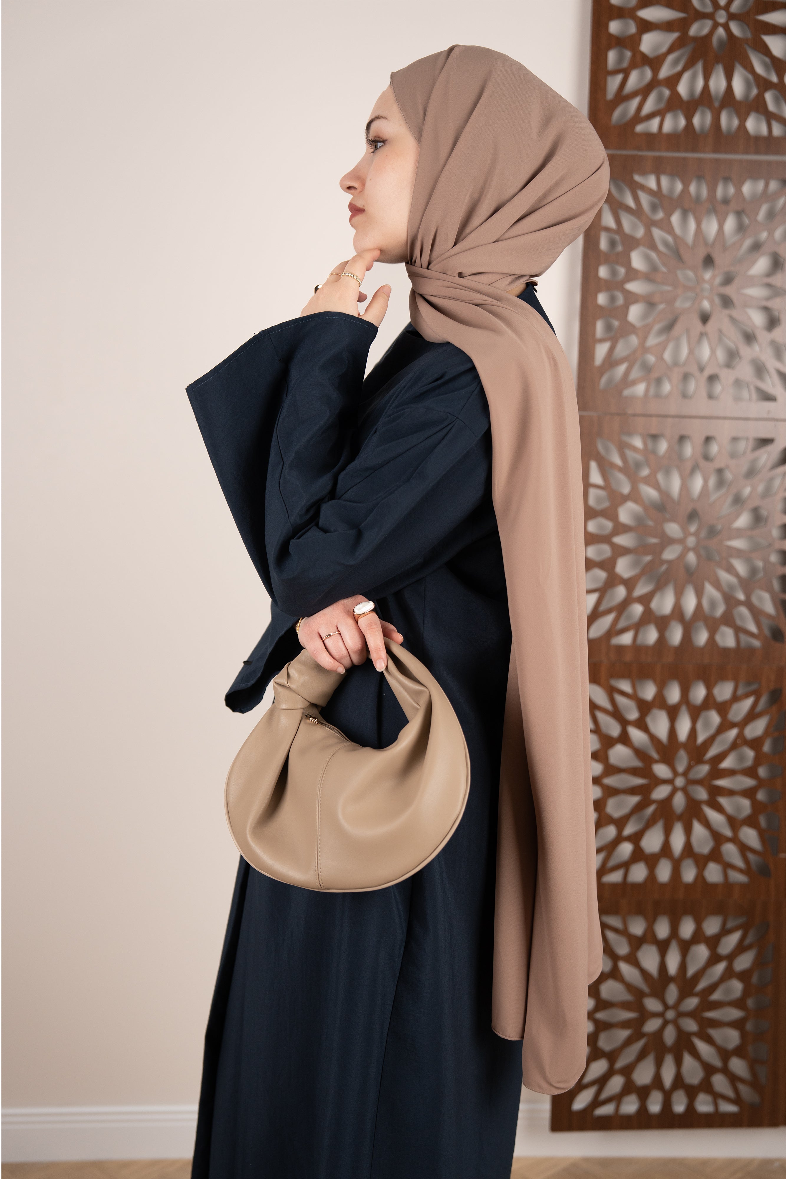 Katmanlı Elbise LACİVERT