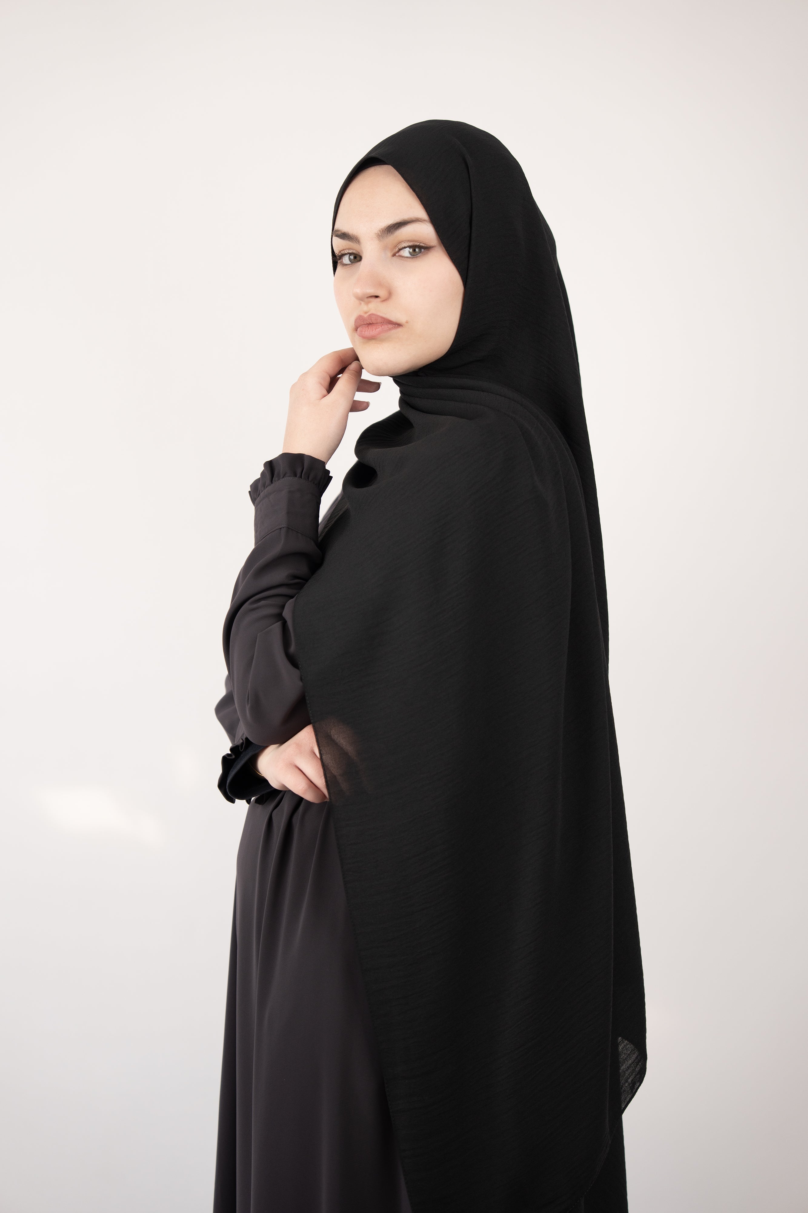 Cazz Büyük Boy Şal SİYAH