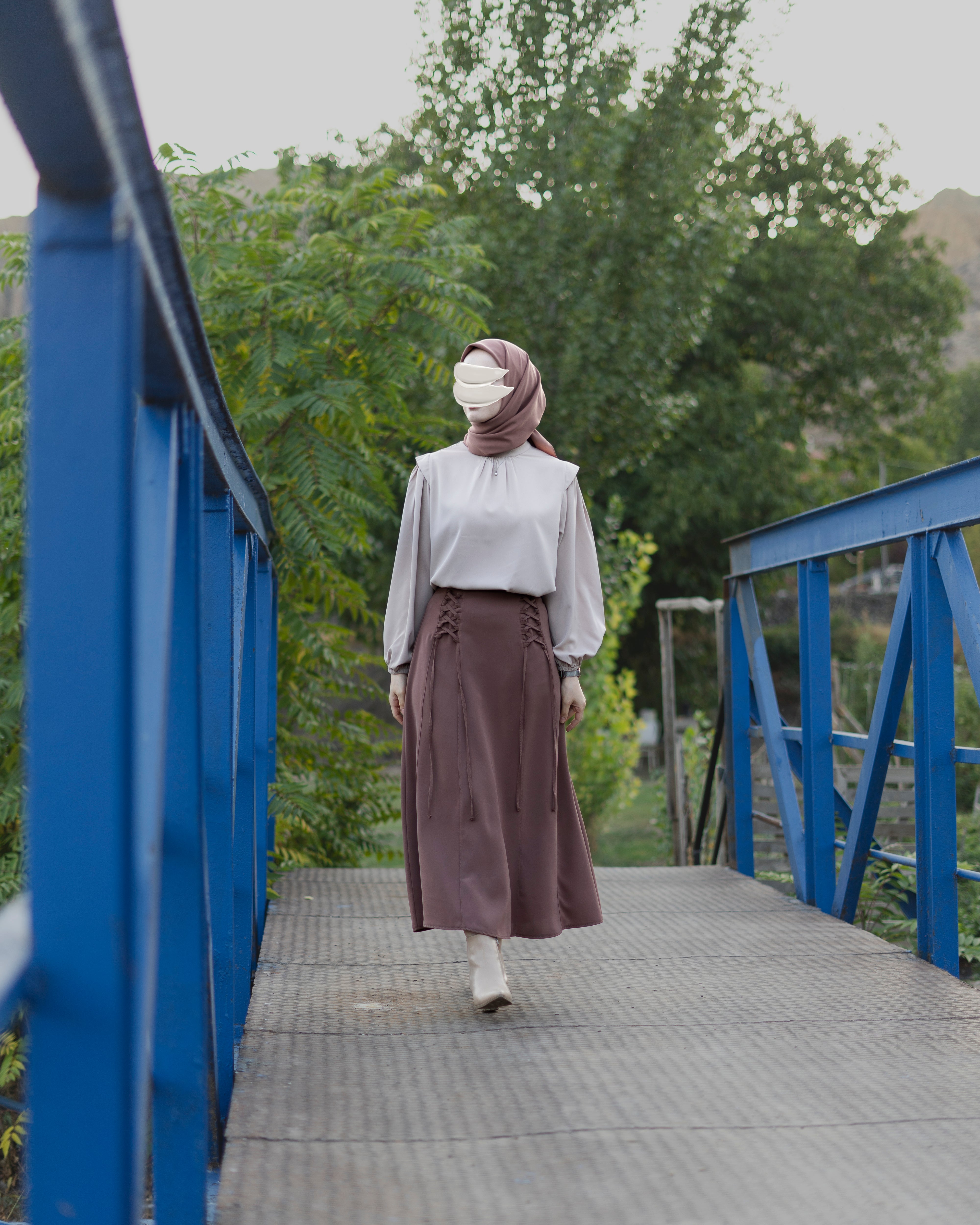 Bağcıklı Etek SÜTLÜ KAHVE