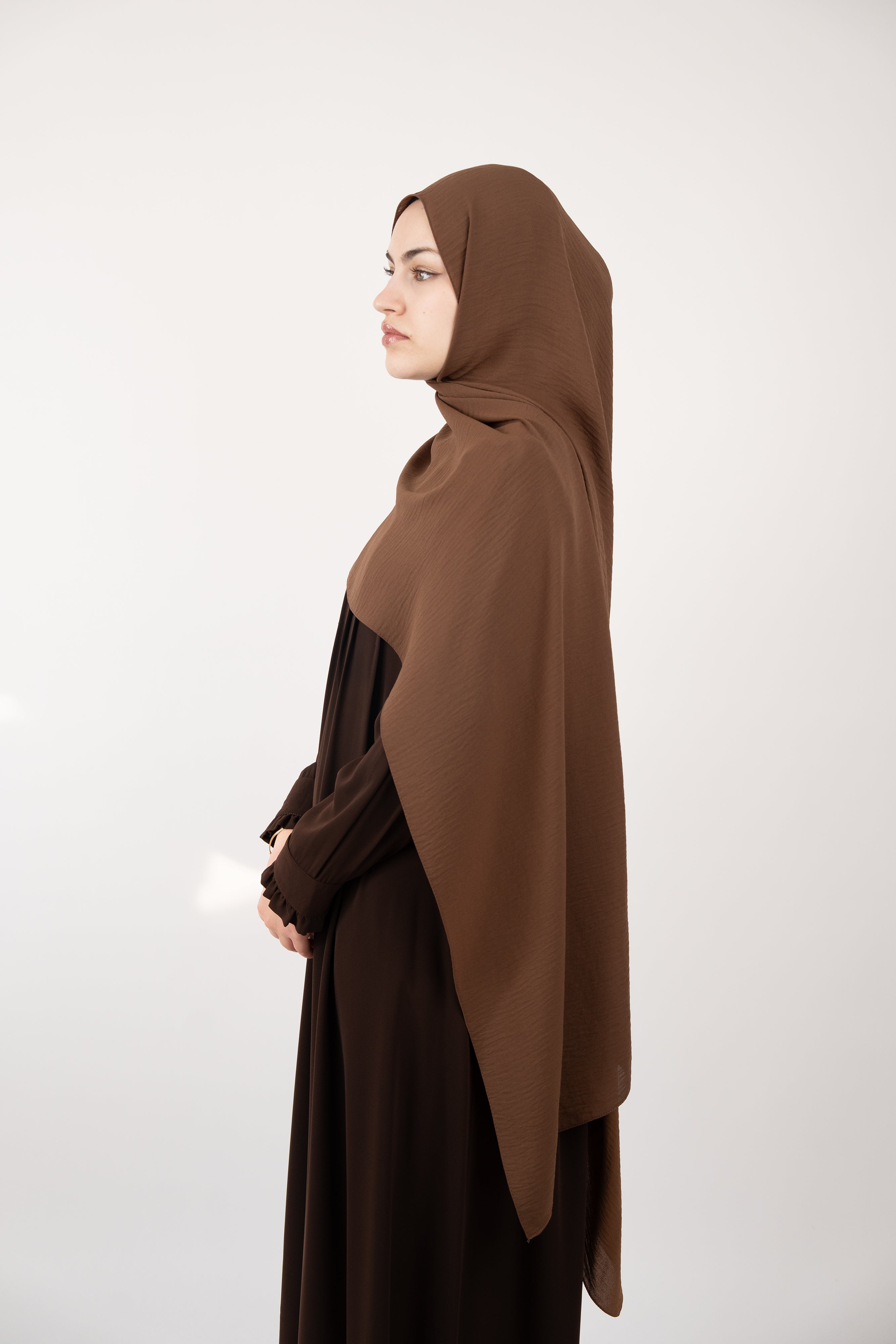 Cazz Büyük Boy Şal KAHVERENGİ