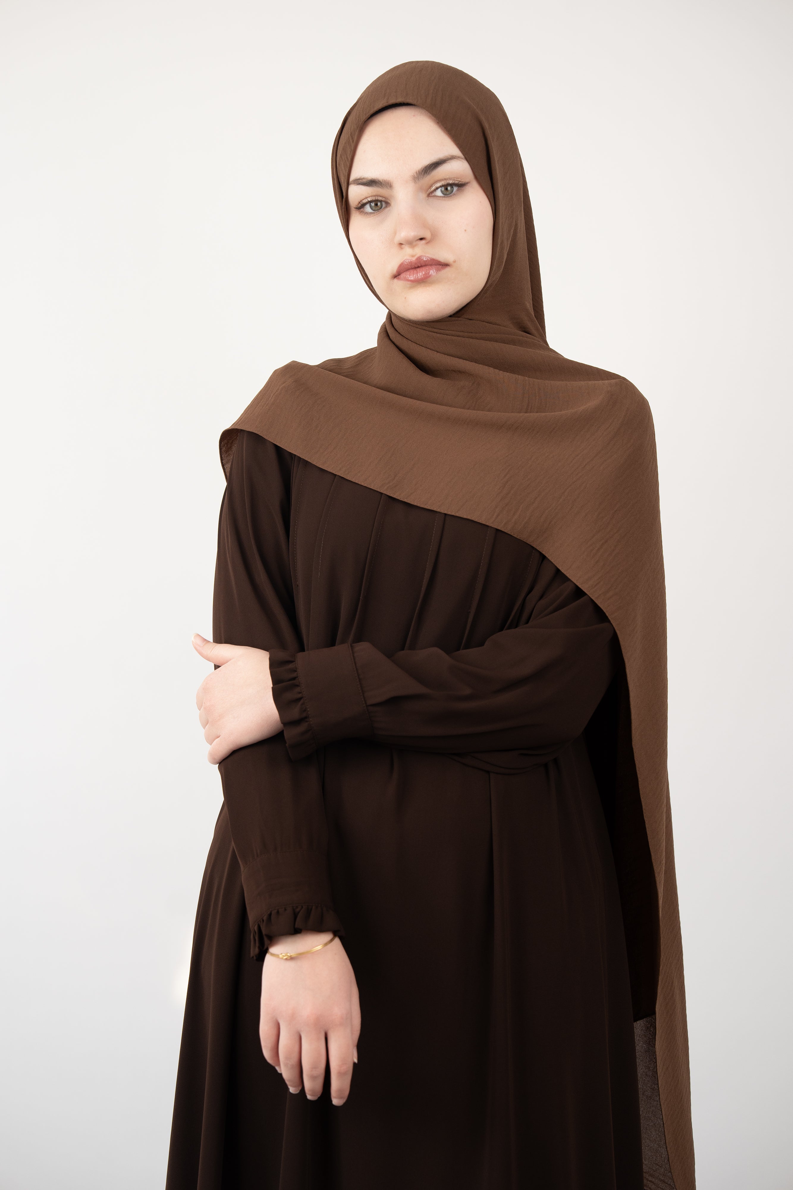 Cazz Büyük Boy Şal KAHVERENGİ