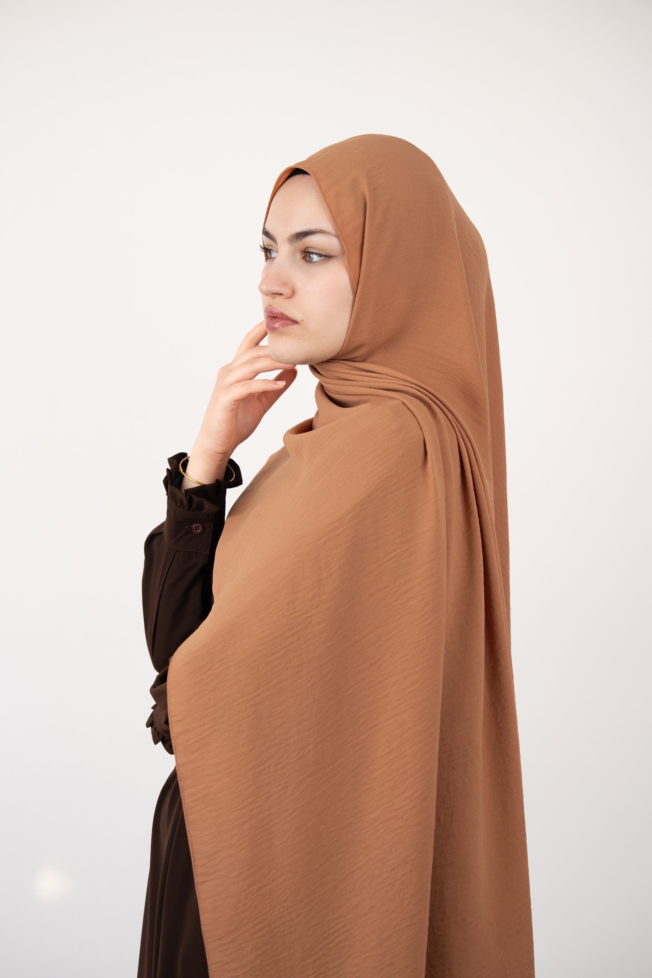 Cazz Büyük Boy Şal CAMEL