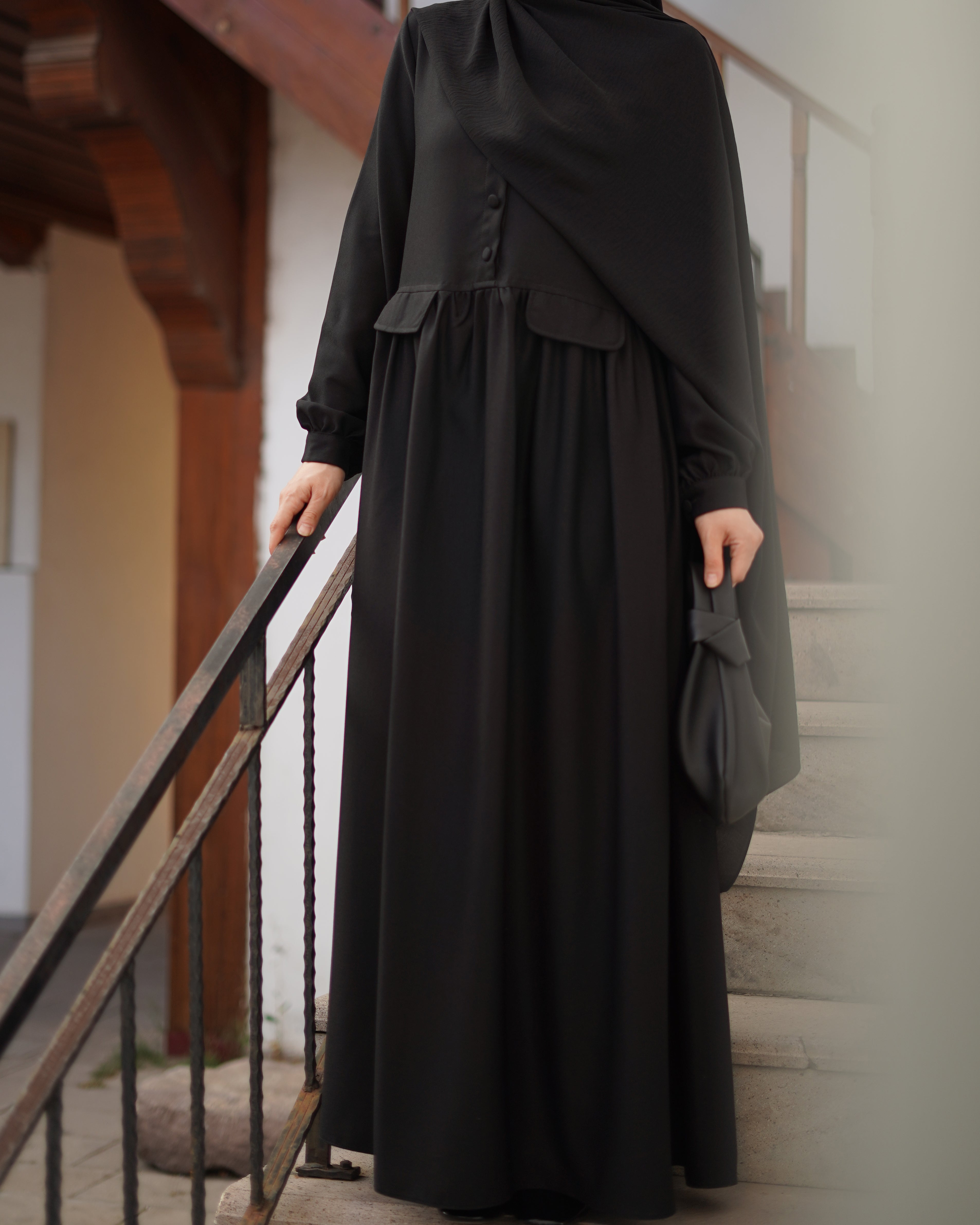 Verda Elbise Siyah