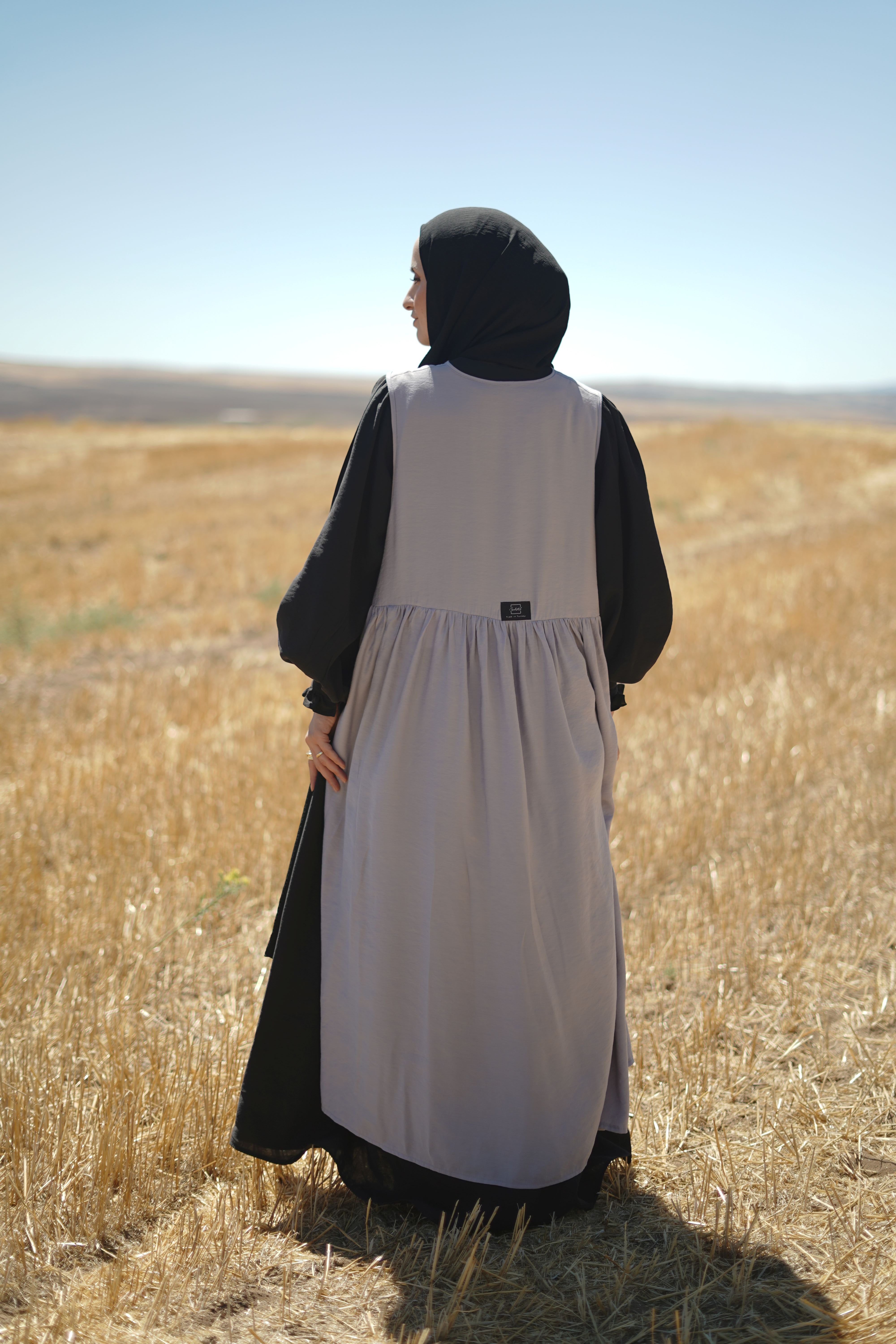 Modal Bağlamalı Jile AÇIK GRİ