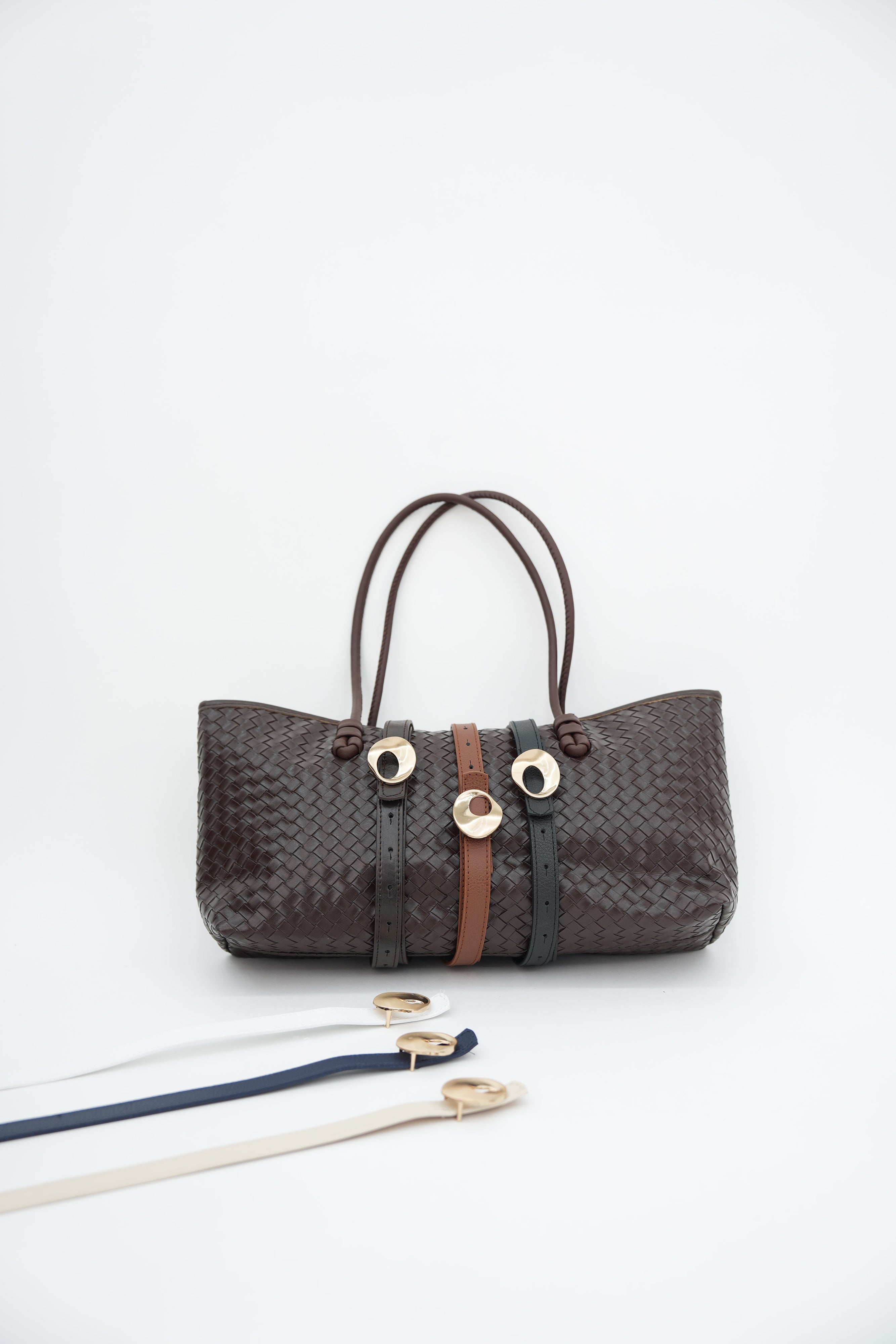 Tasarım Tokalı Kemer KAHVERENGİ