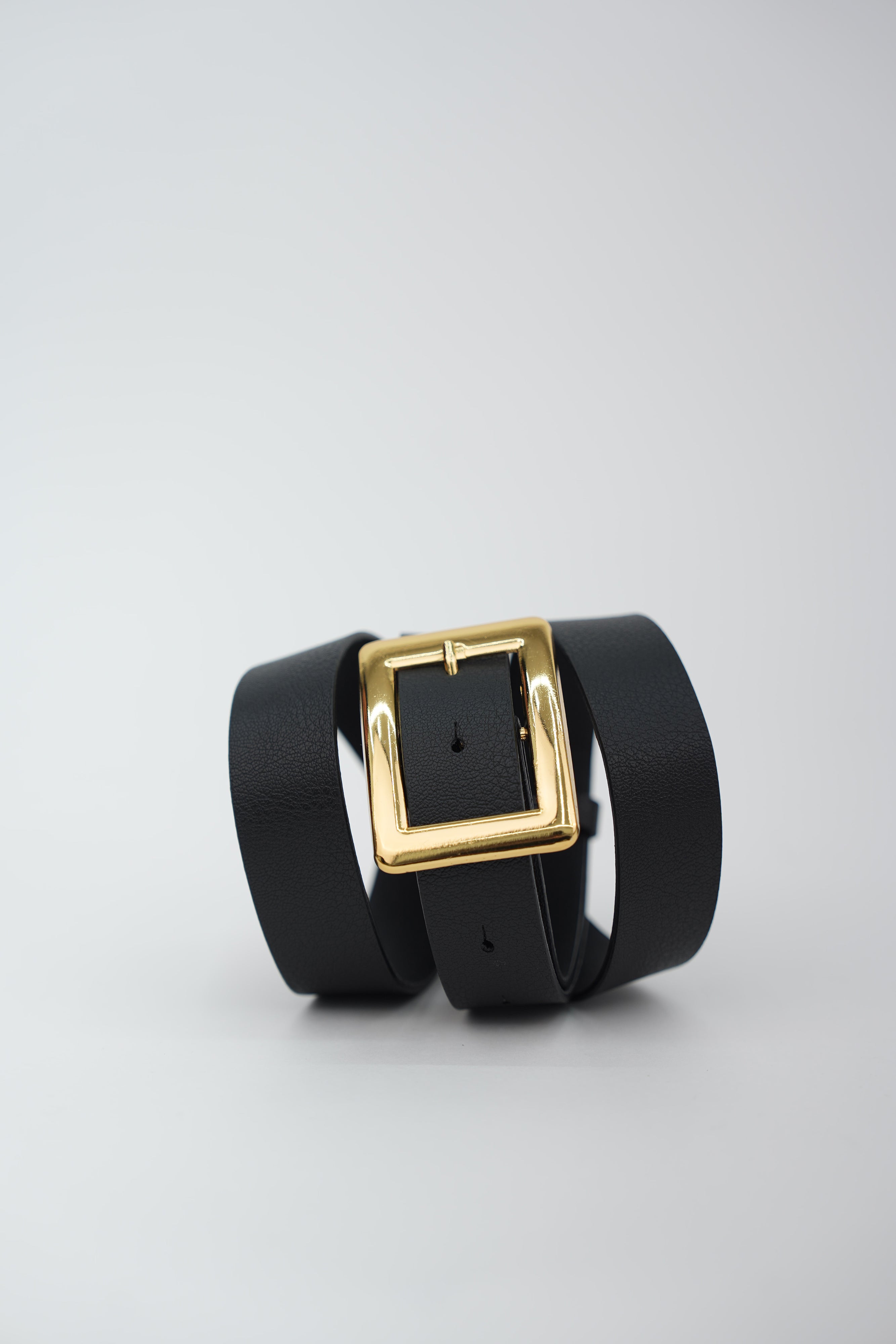 Kare Tasarım Tokalı Kemer SİYAH