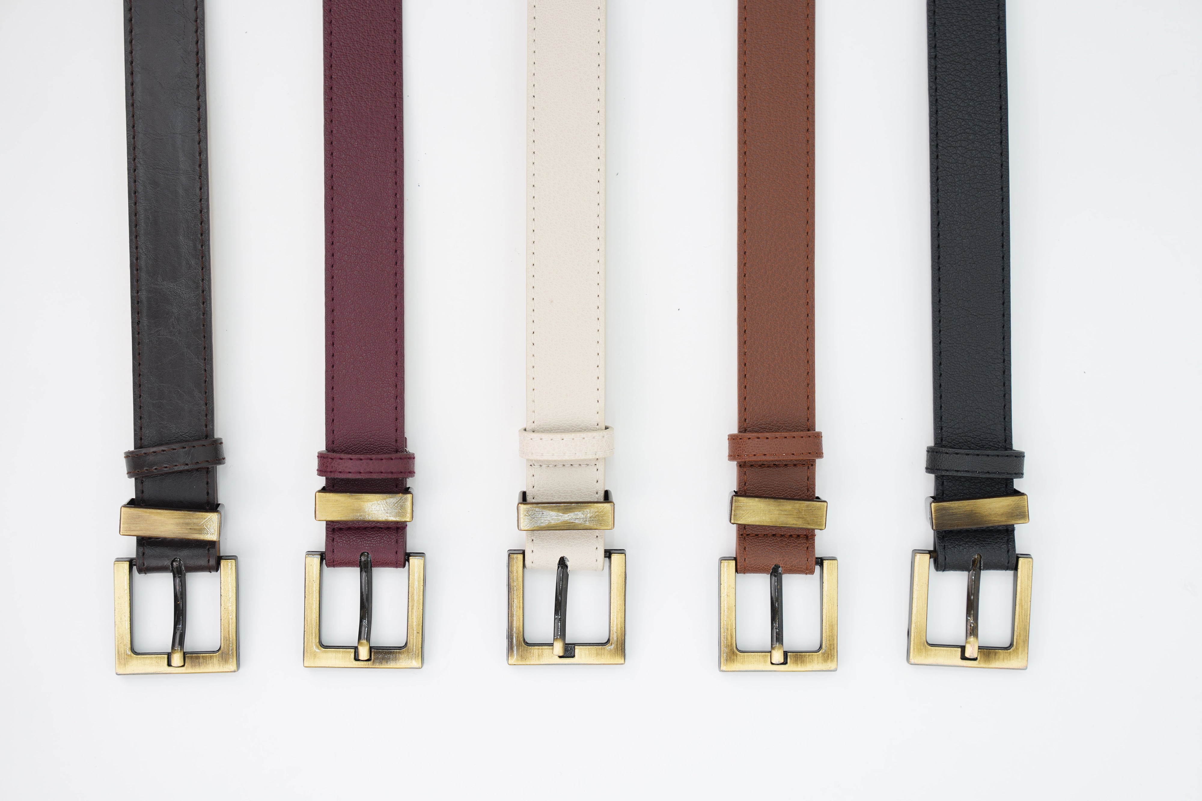 Kare Antik Tokalı Kemer BORDO