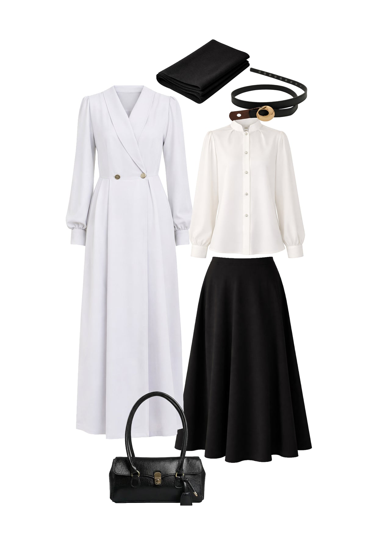 Black & White Story Kruvaze Trench Kombin Kutusu