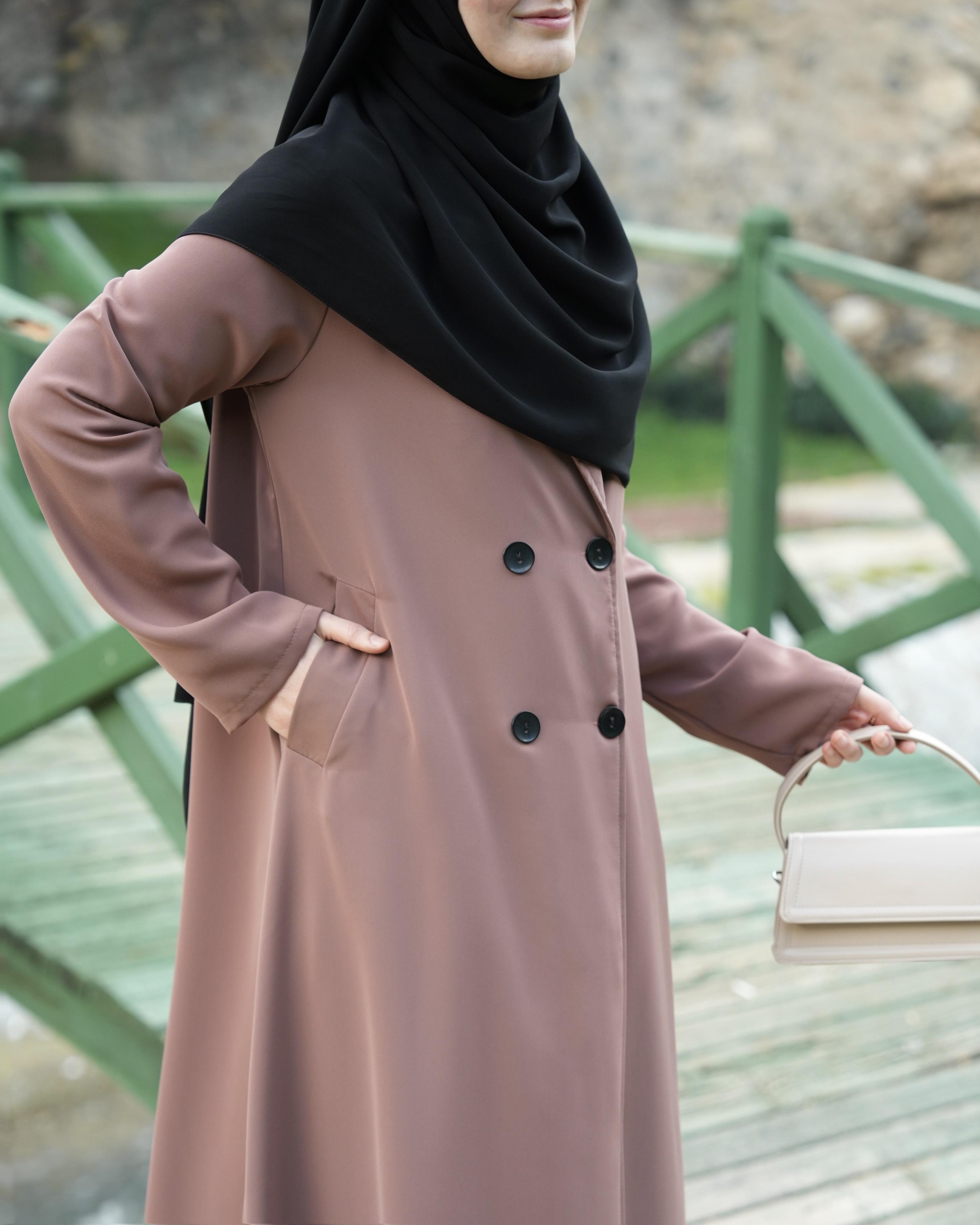 Kruvaze Trench SÜTLÜ KAHVE