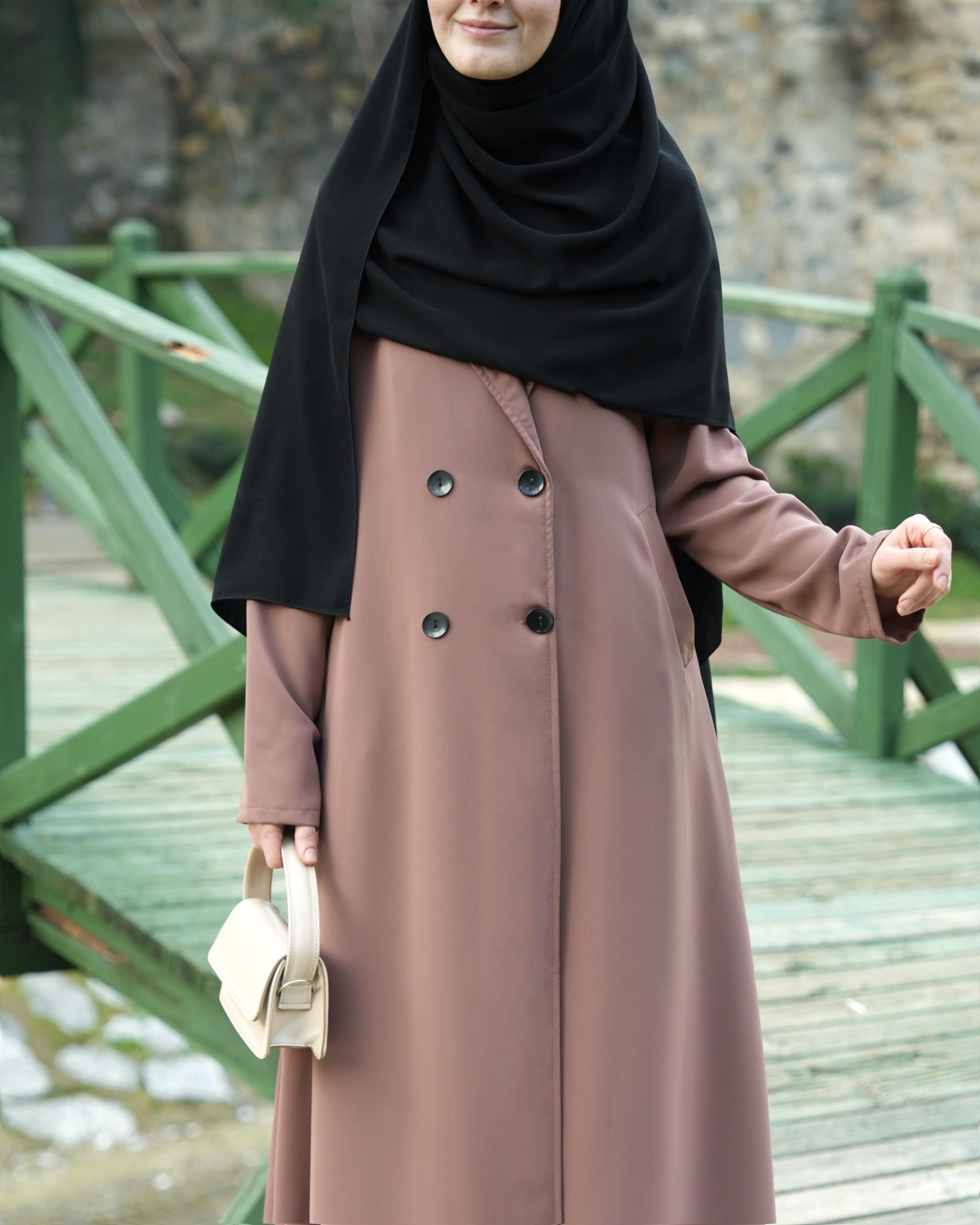 Kruvaze Trench SÜTLÜ KAHVE