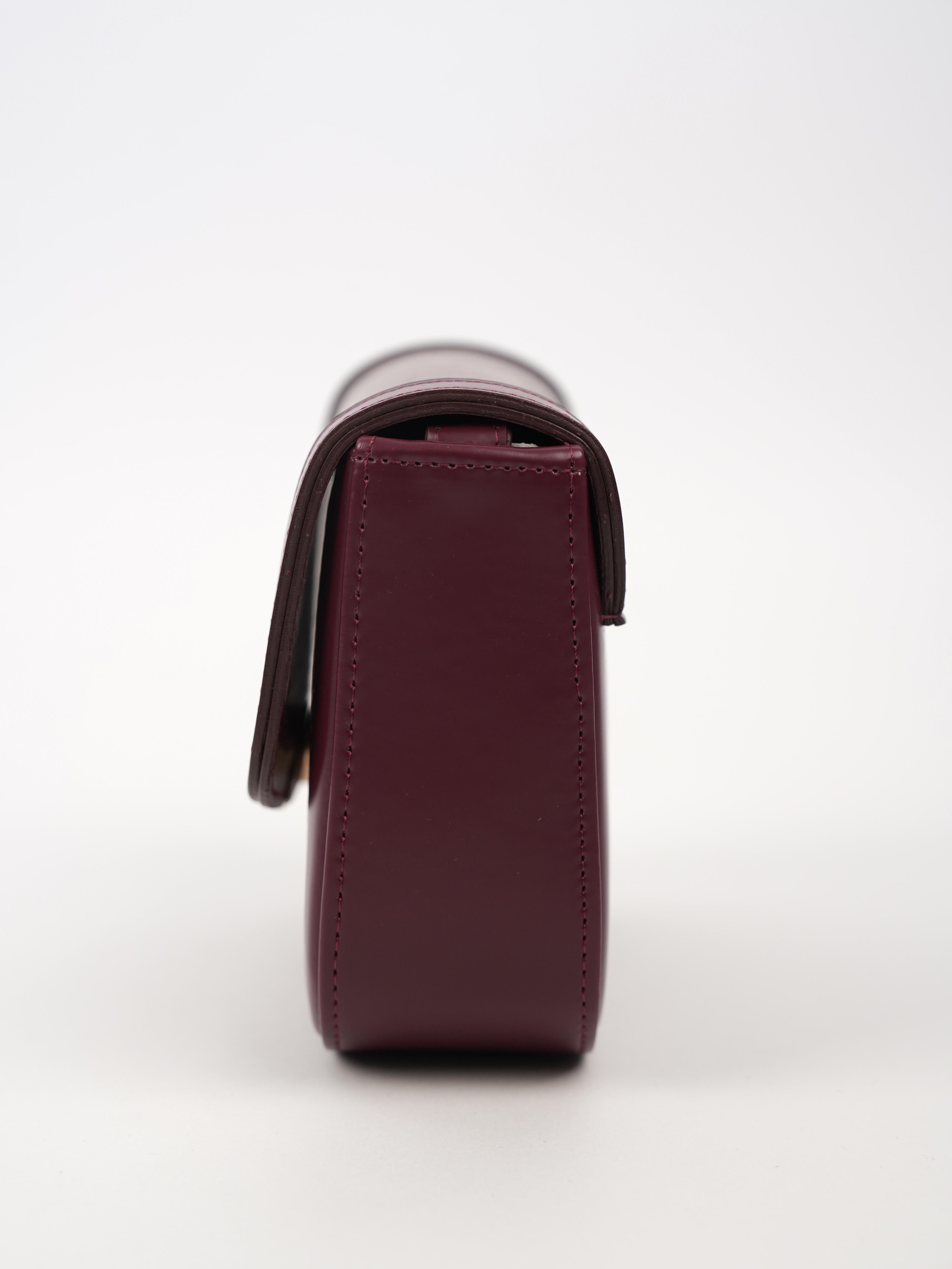 Kutu Deri Çanta Bordo