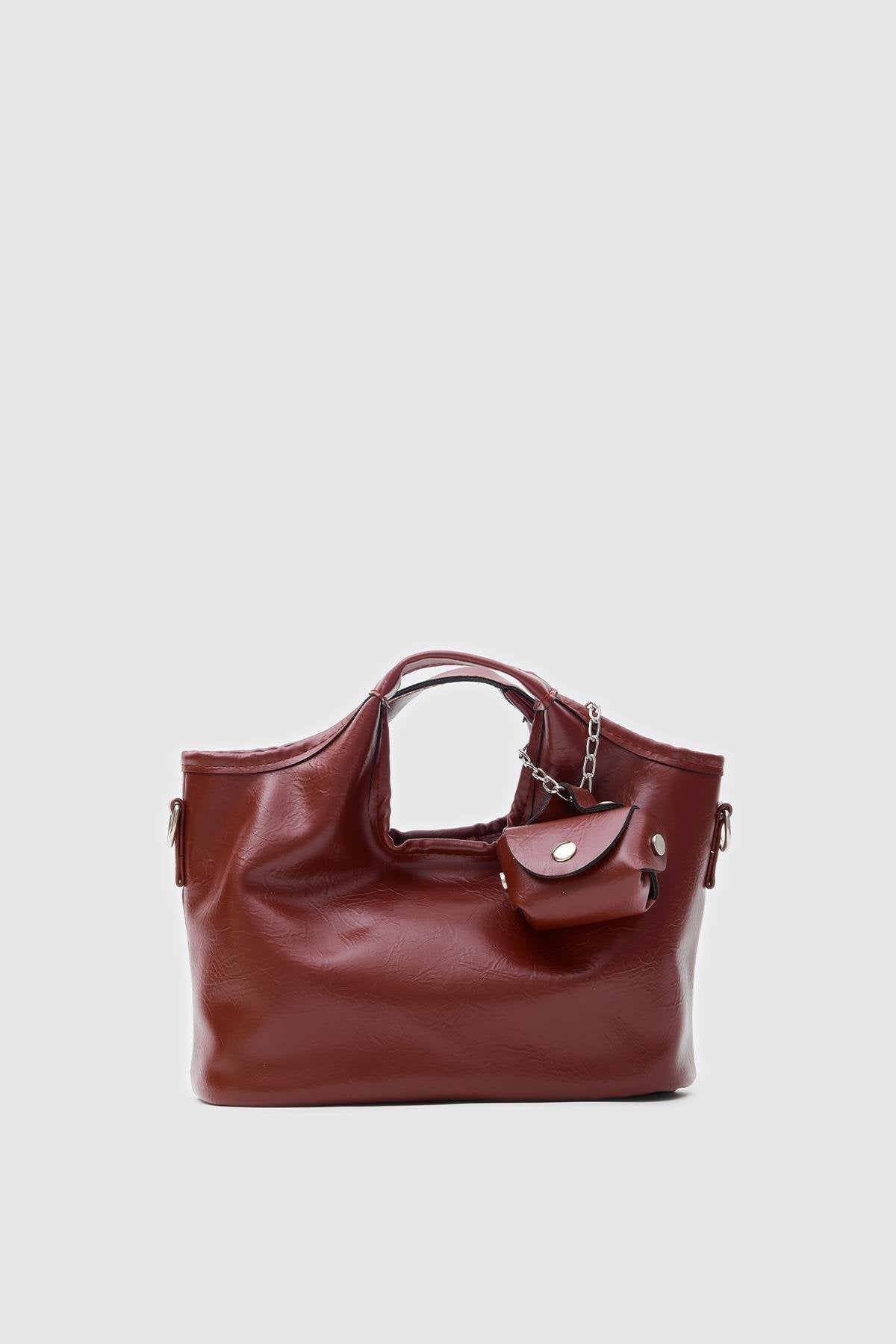 Mini Aksesuarlı Çanta BORDO