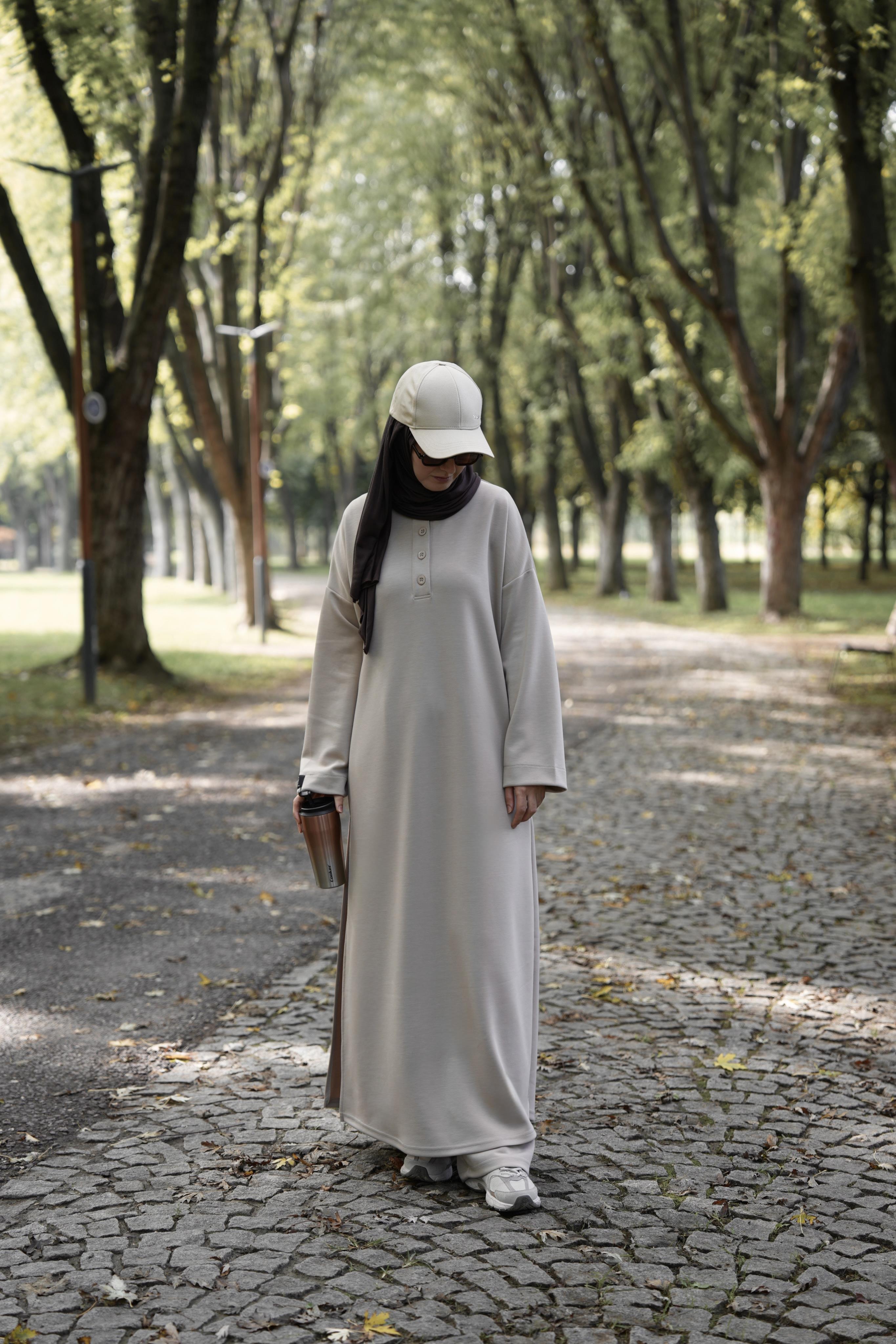 Modal Pantolonlu Takım Bej