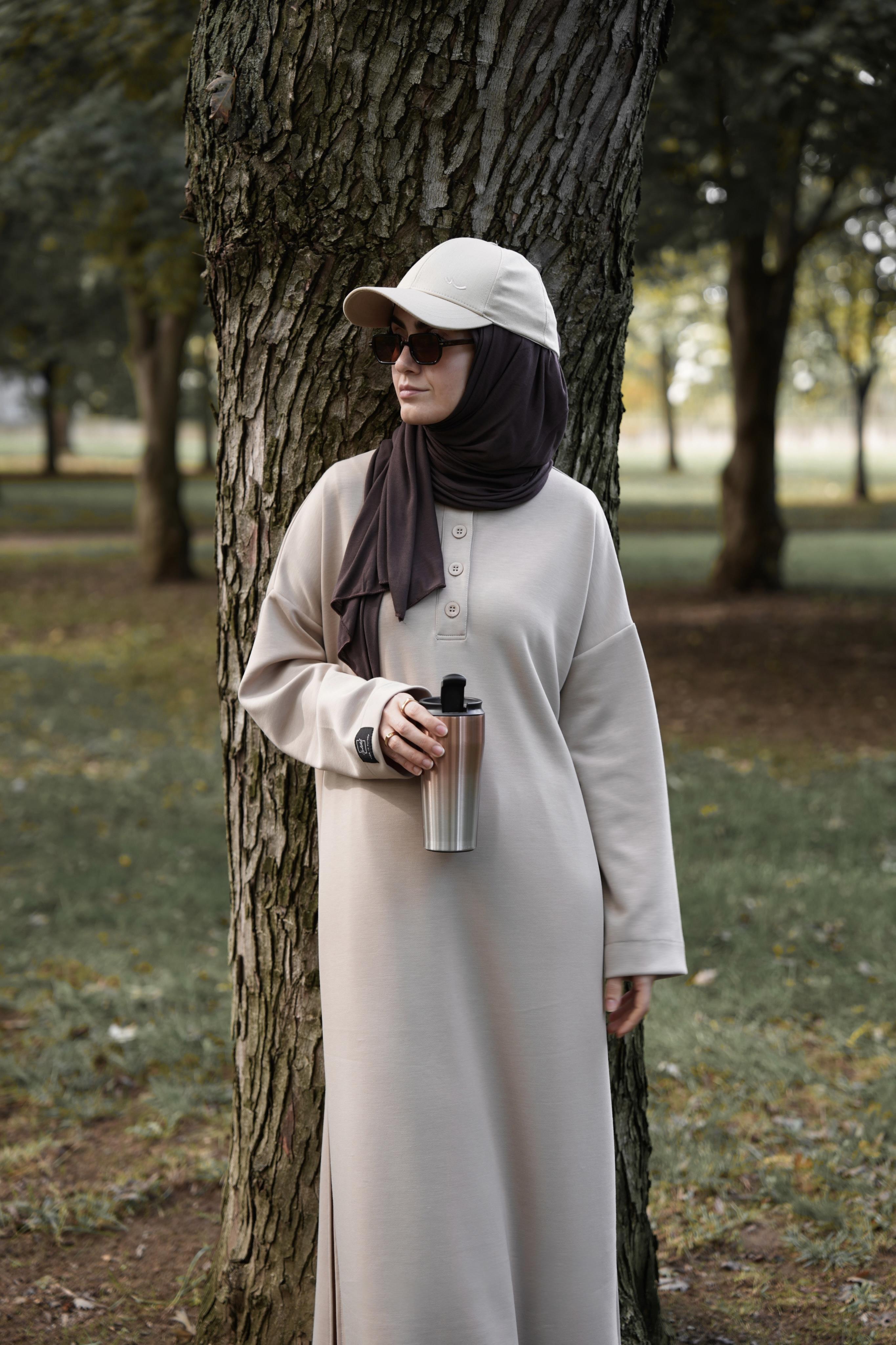 Modal Pantolonlu Takım Bej