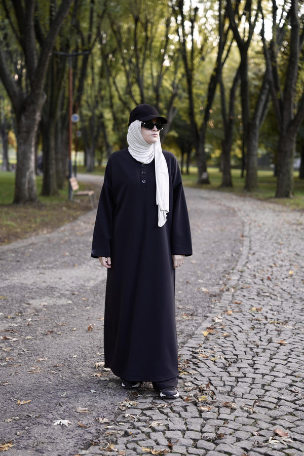 Modal Pantolonlu Takım SİYAH