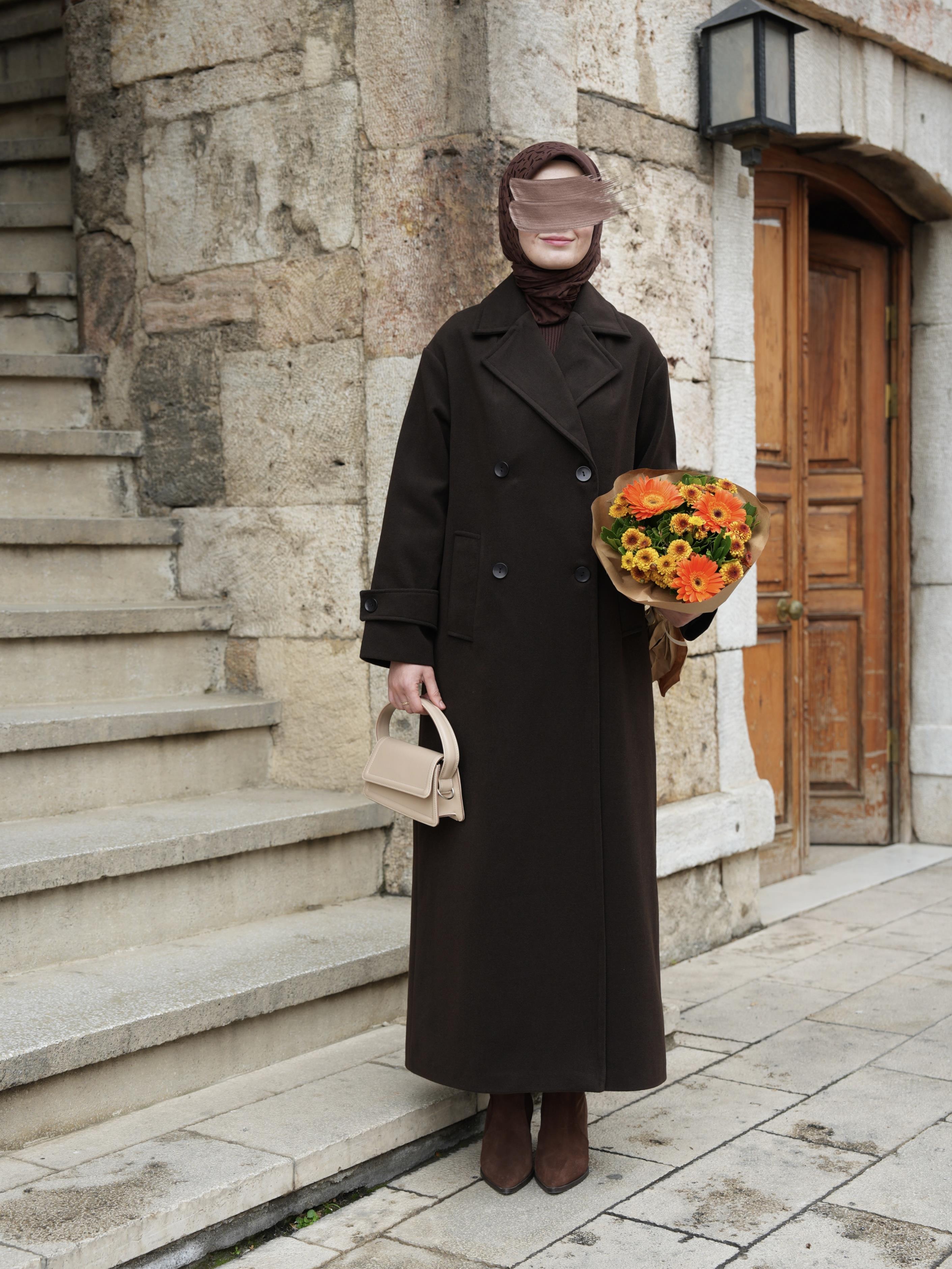 Oversize Kaban Kahverengi