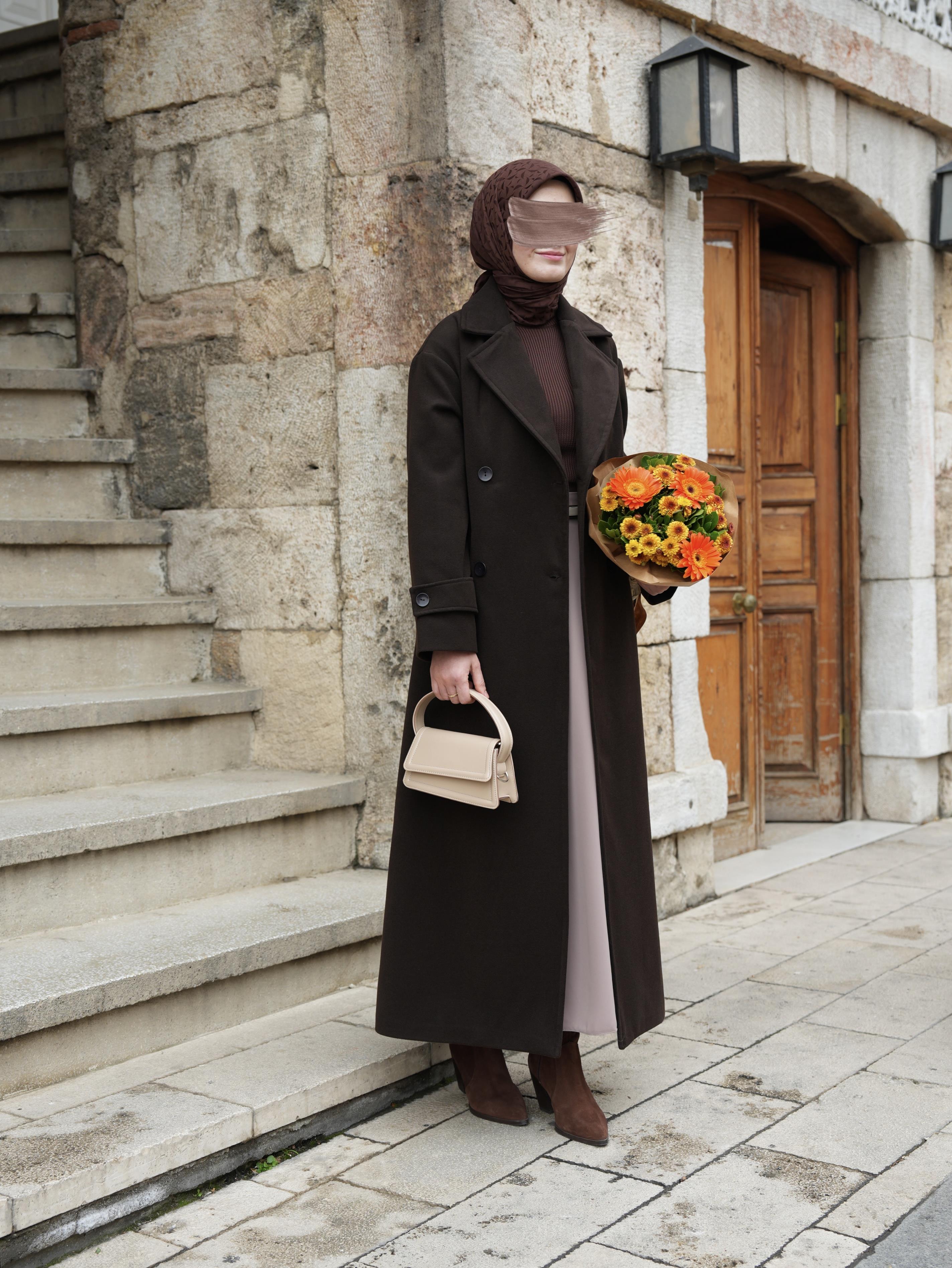 Oversize Kaban KAHVERENGİ