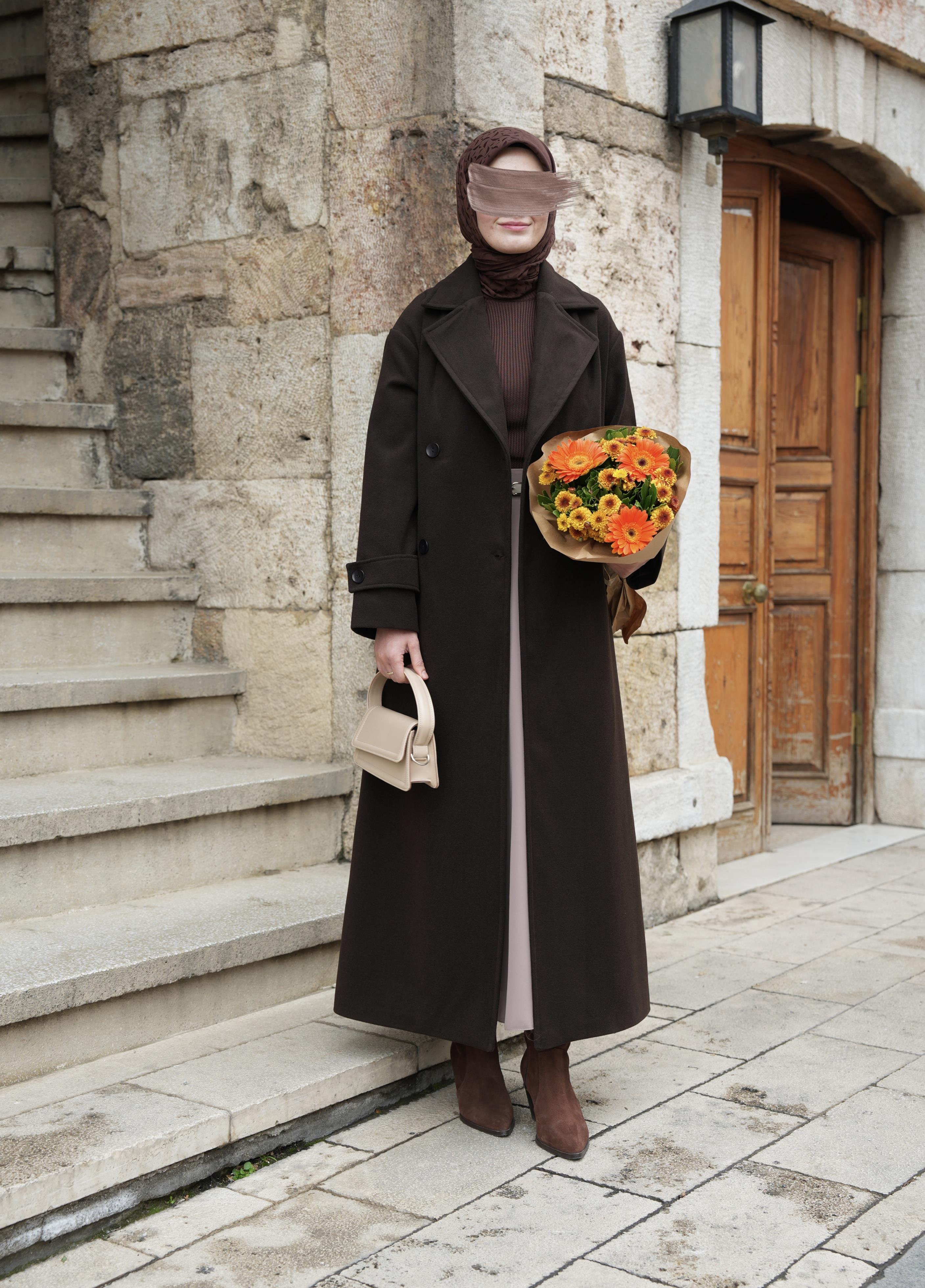 Oversize Kaban KAHVERENGİ