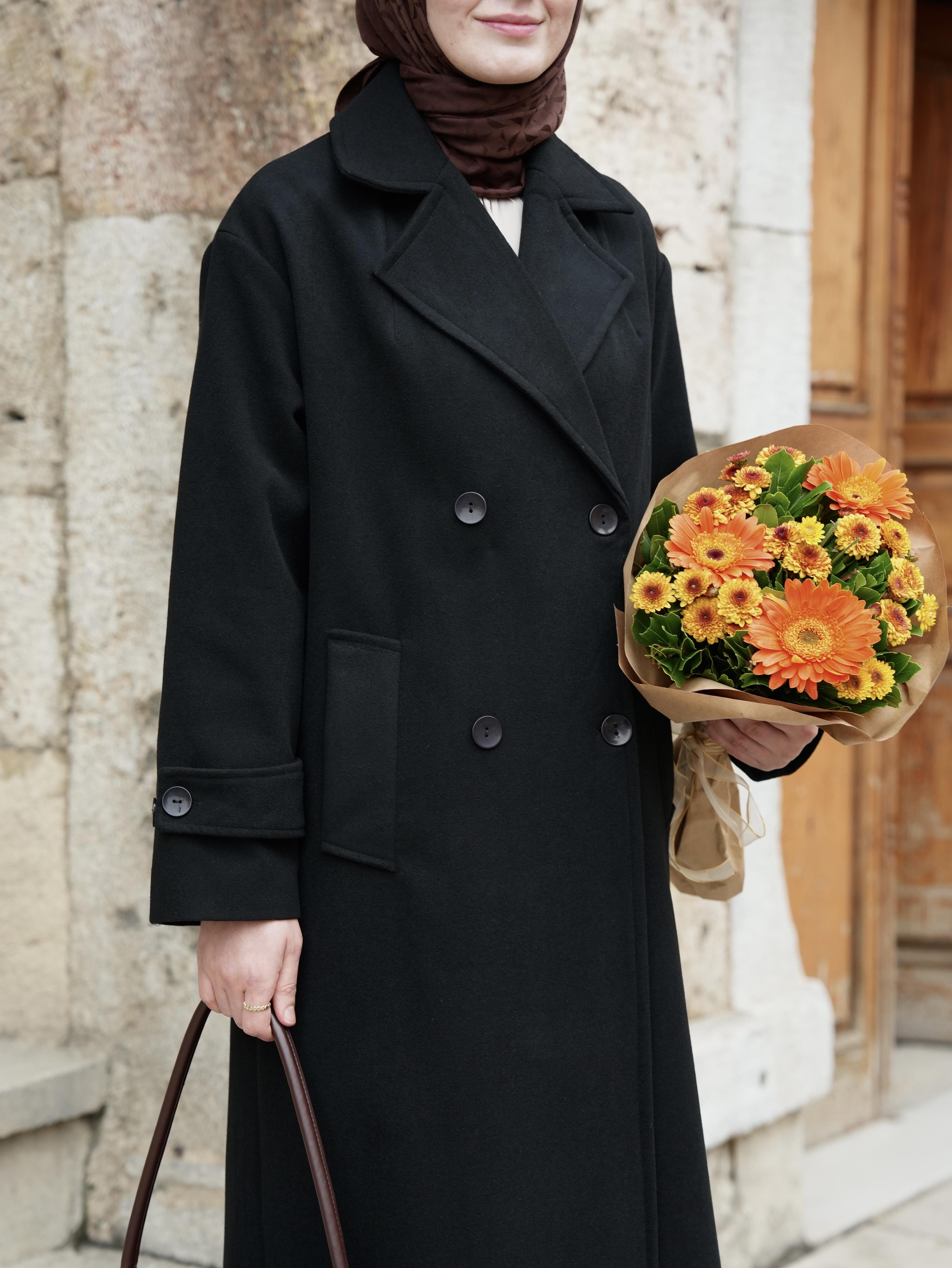 Oversize Kaban Siyah