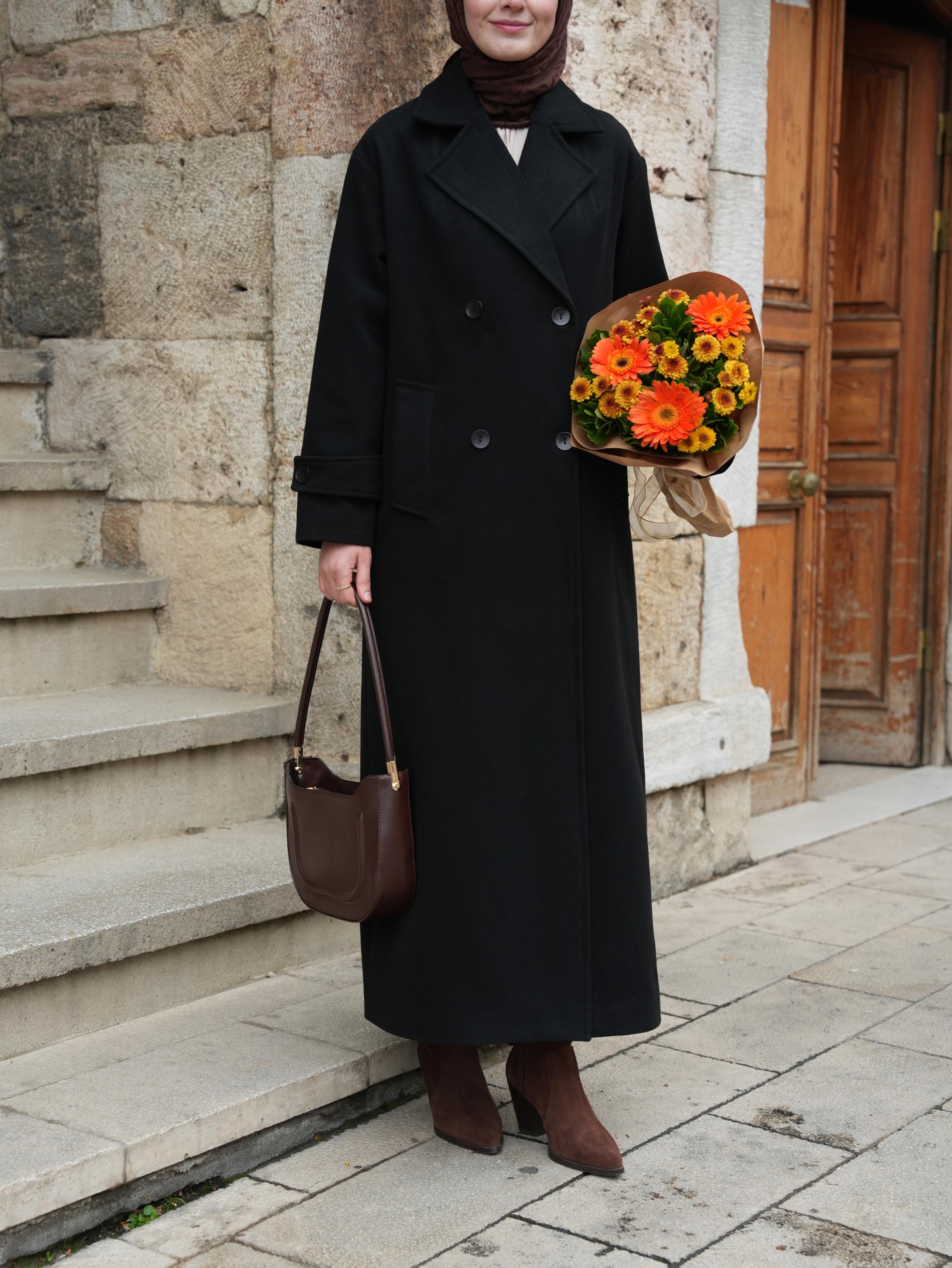 Oversize Kaban Siyah