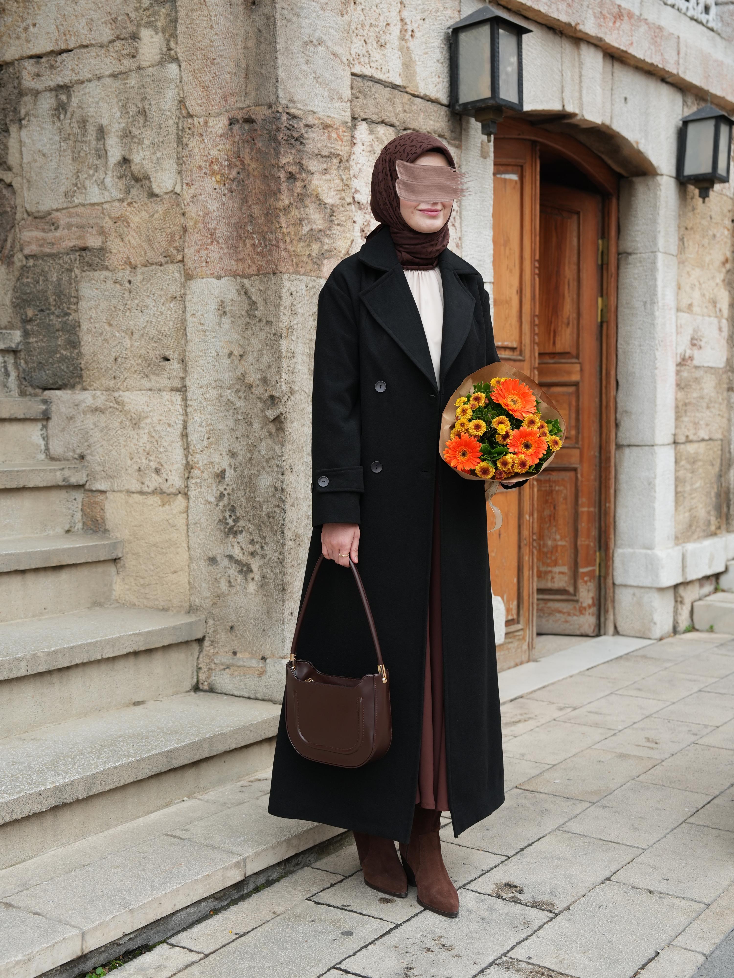 Oversize Kaban Siyah