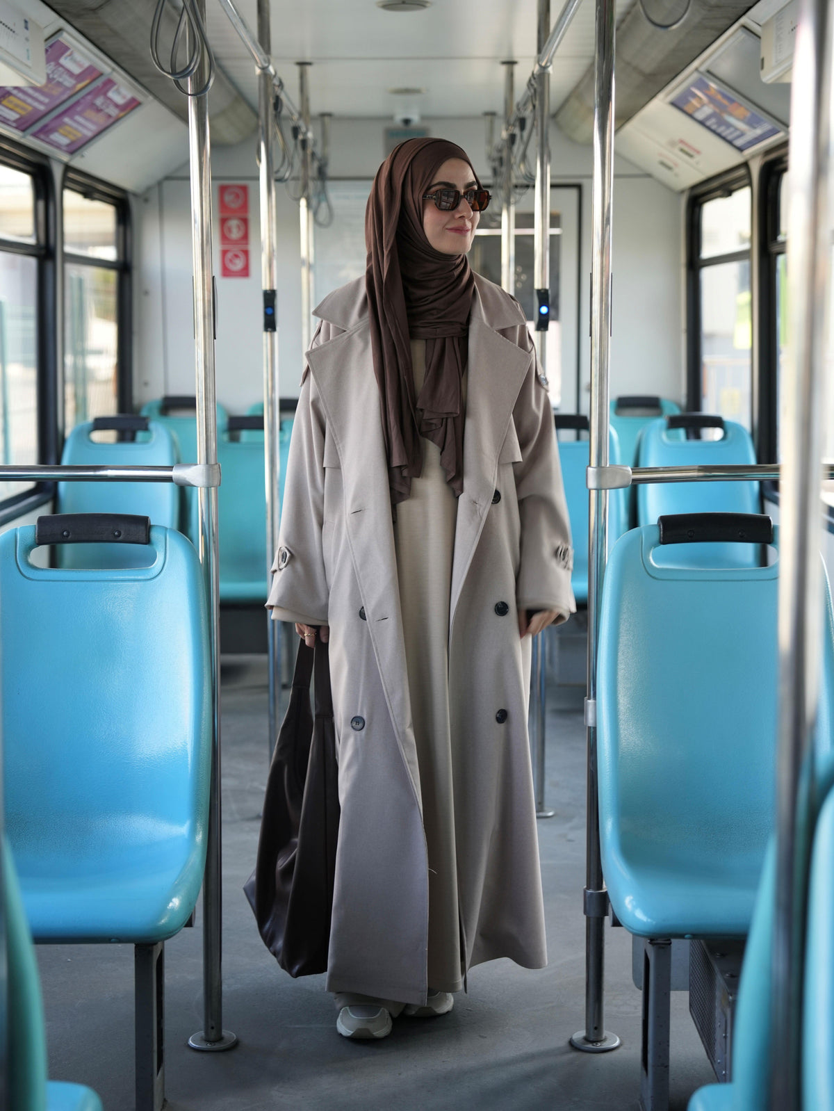 Oversize Trençkot BEJ