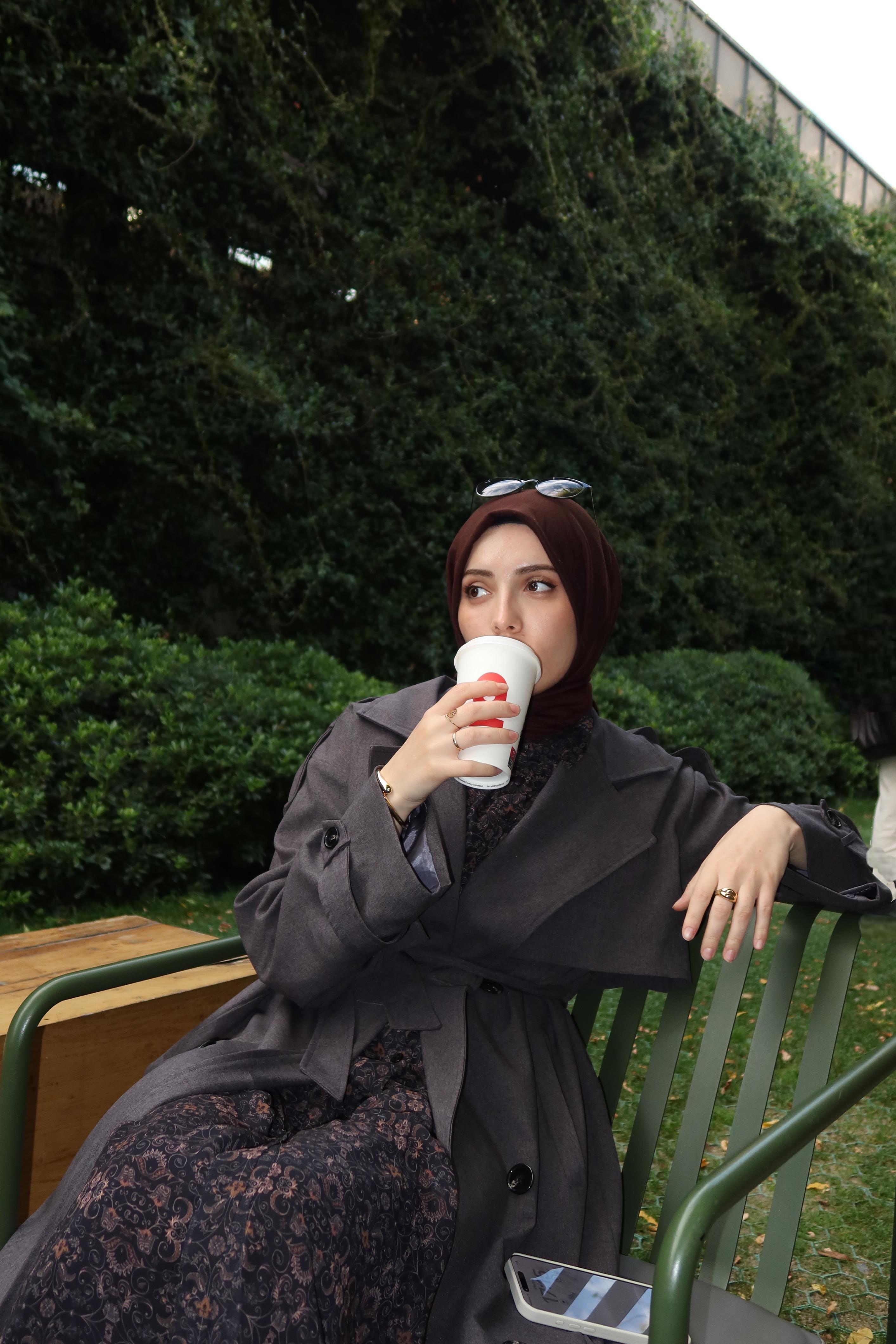 Oversize Trençkot FÜME