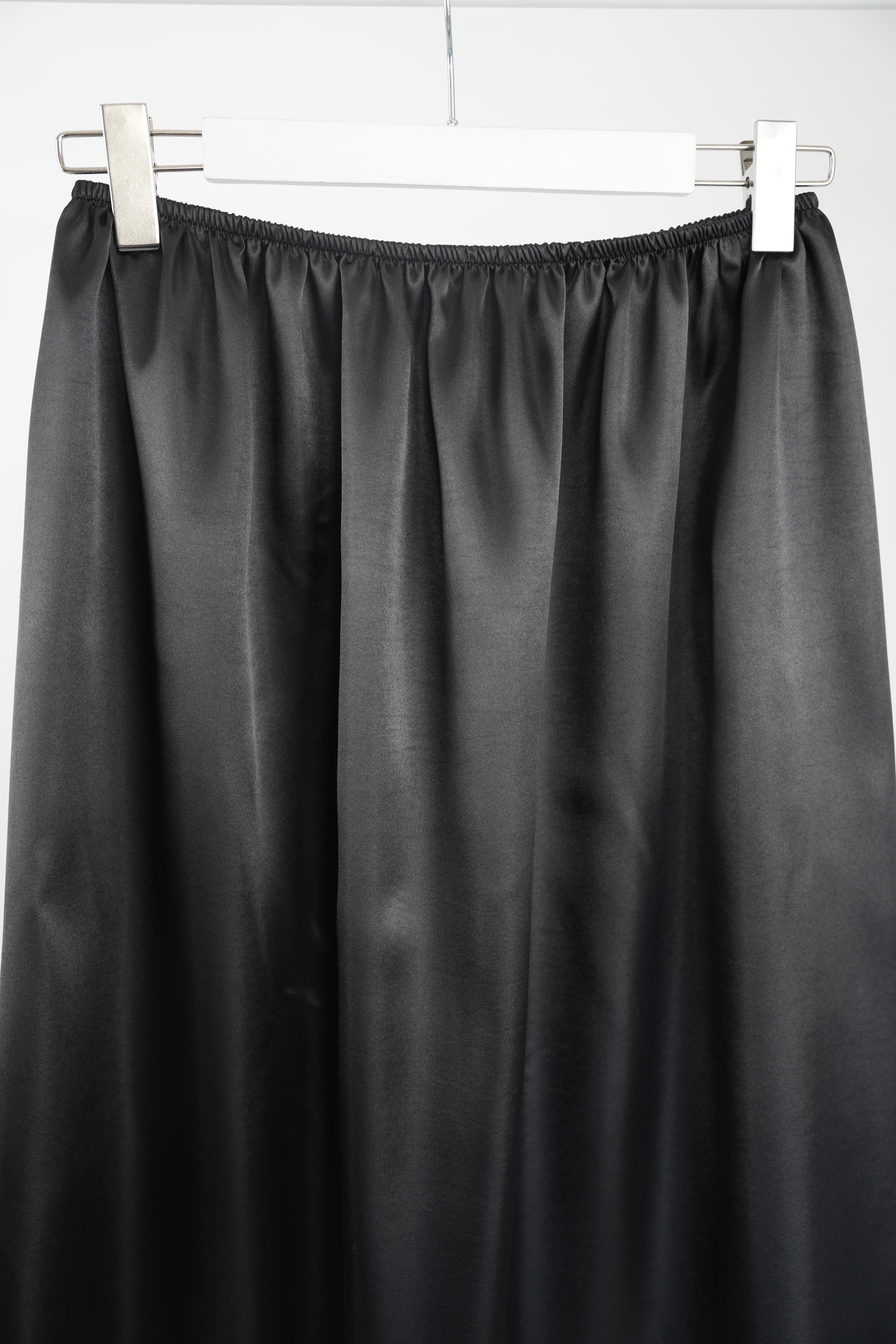 Saten Astar Etek Siyah