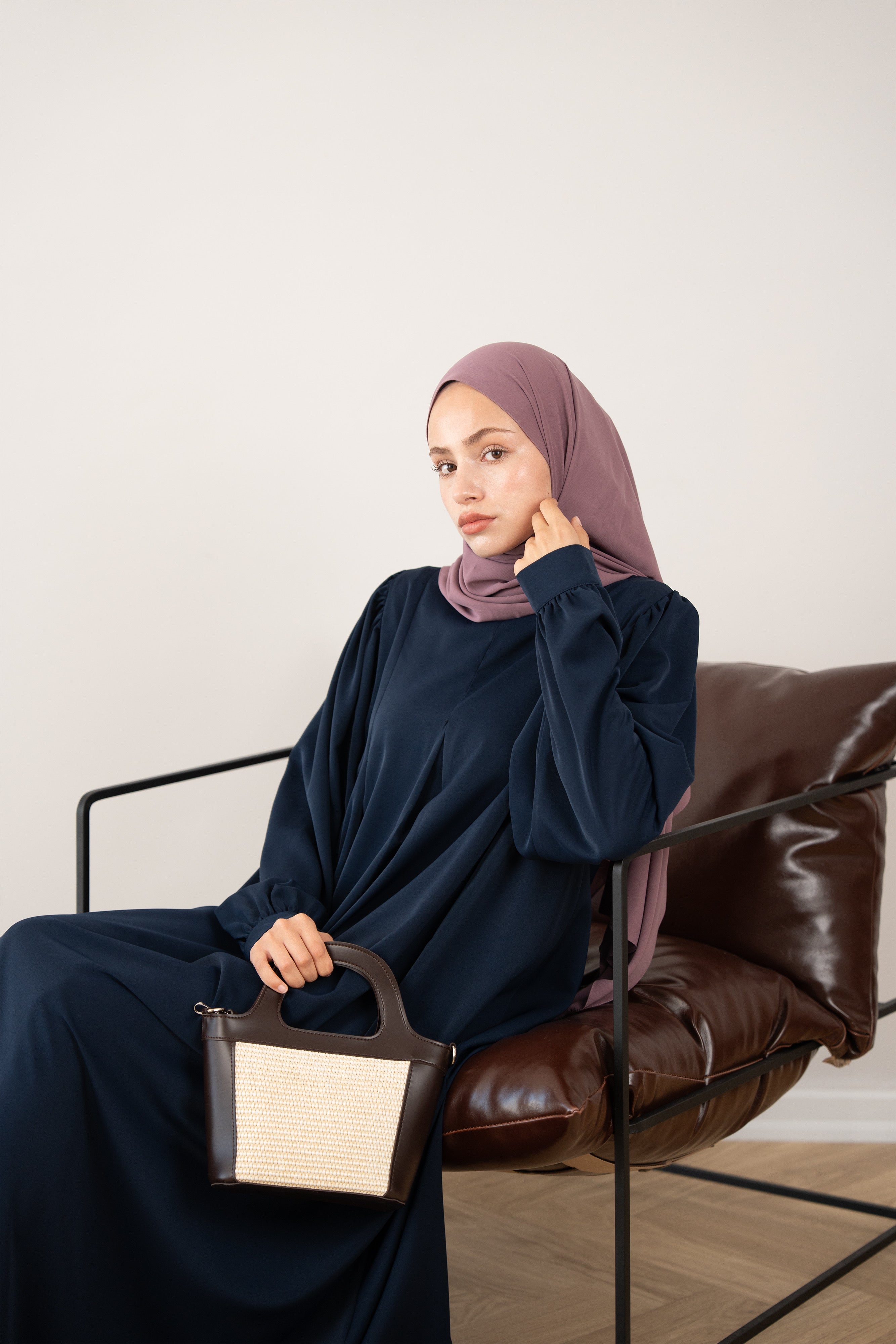 Alya Elbise LACİVERT