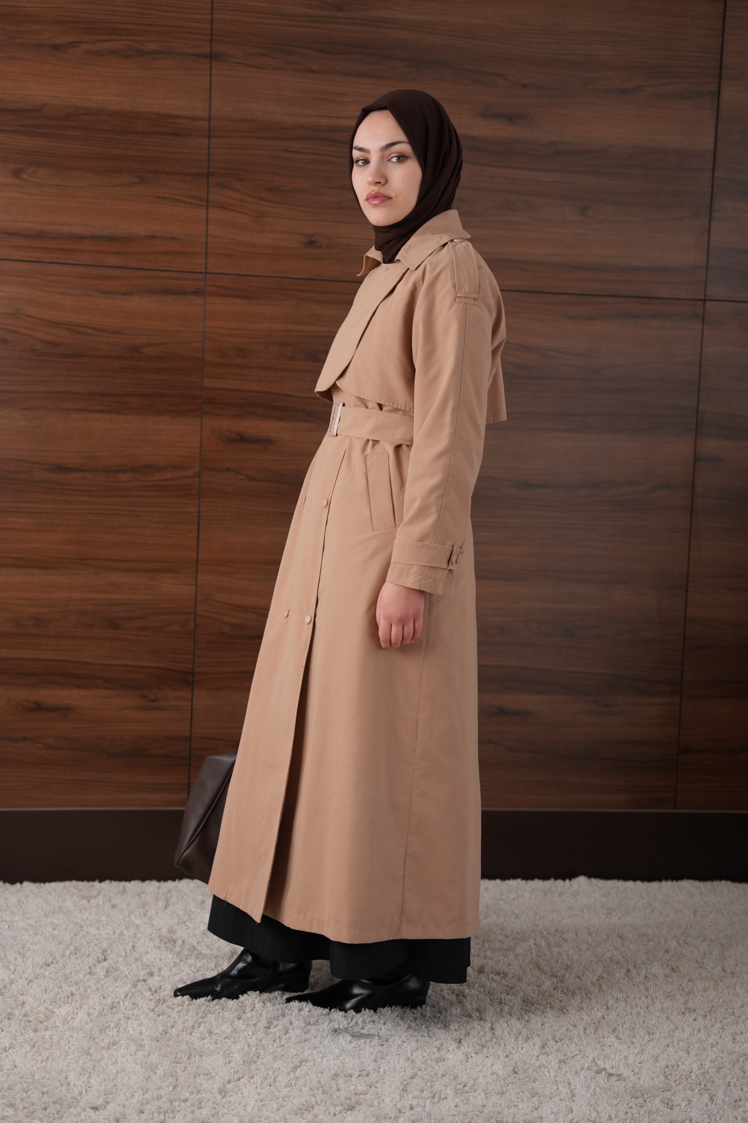 Farah Trençkot Bej
