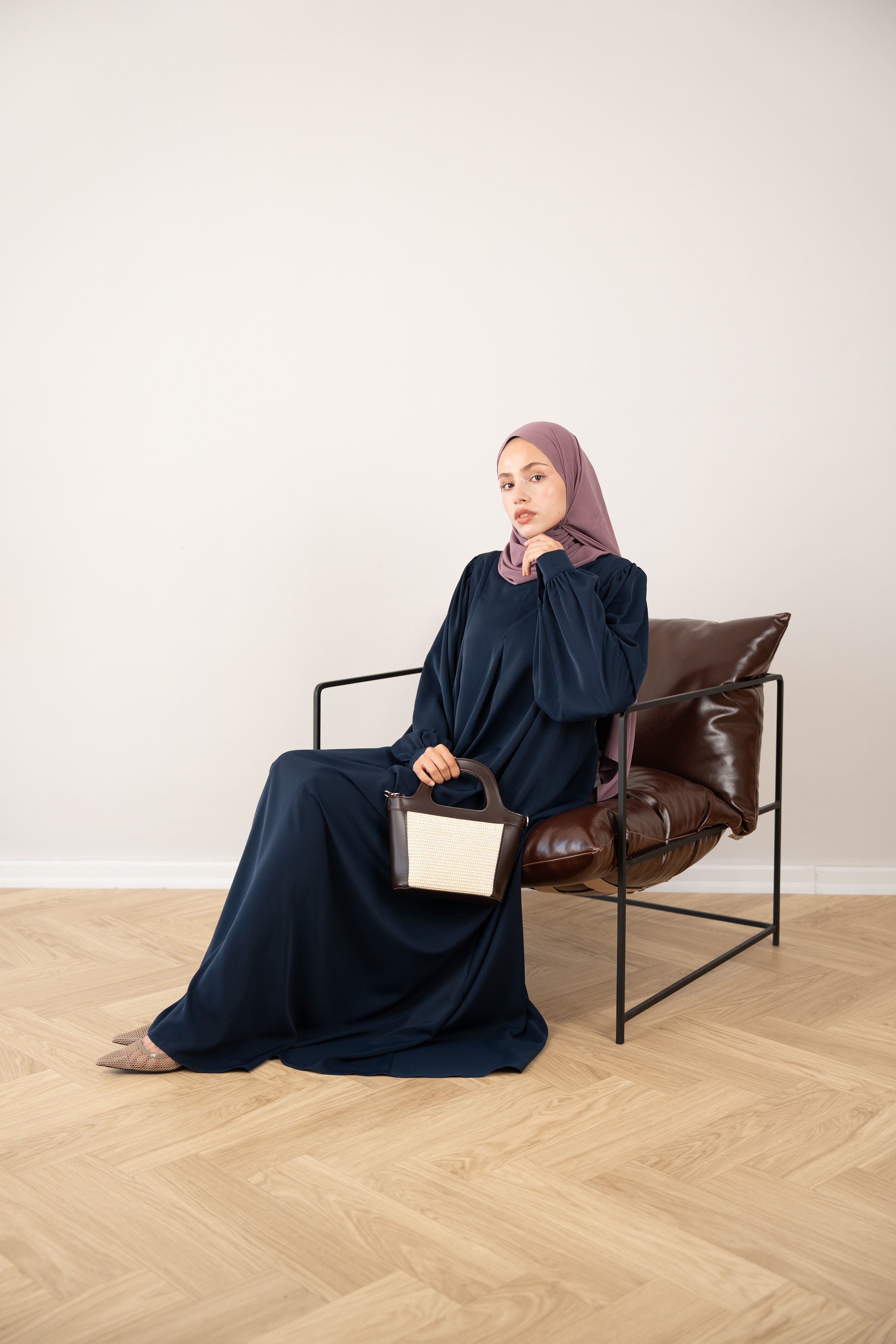 Alya Elbise LACİVERT