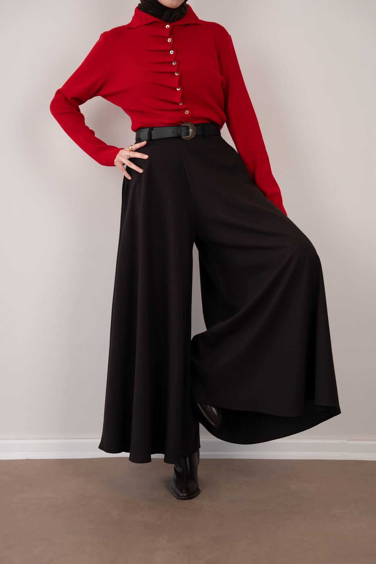 Pantolon Etek KAHVERENGİ