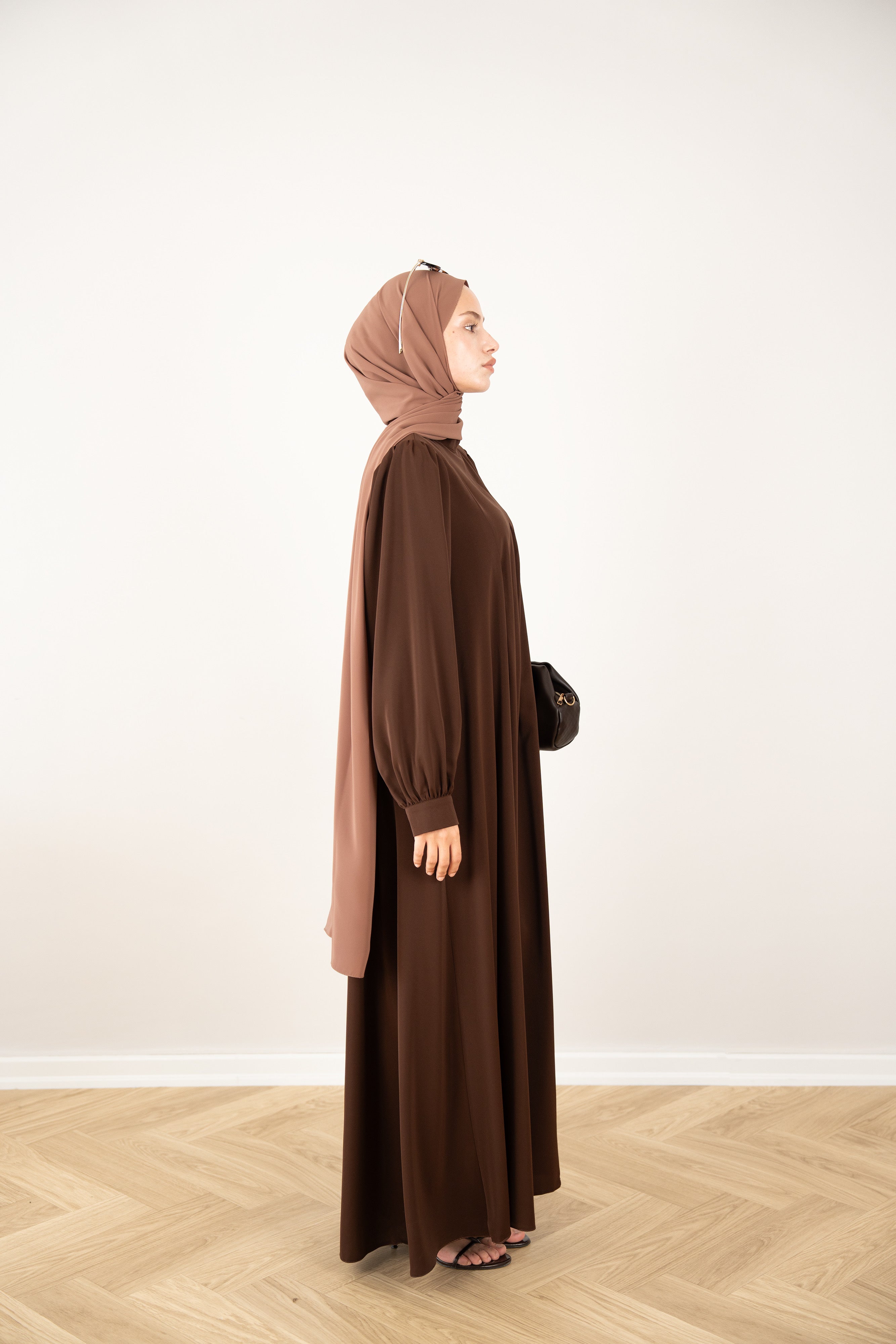 Alya Elbise Kahverengi ç