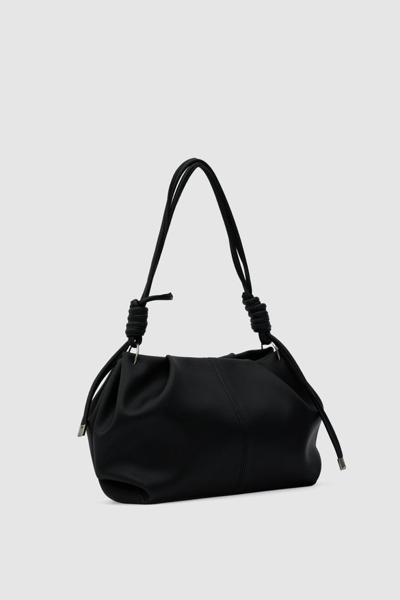 Yan Fitilli Çanta SİYAH