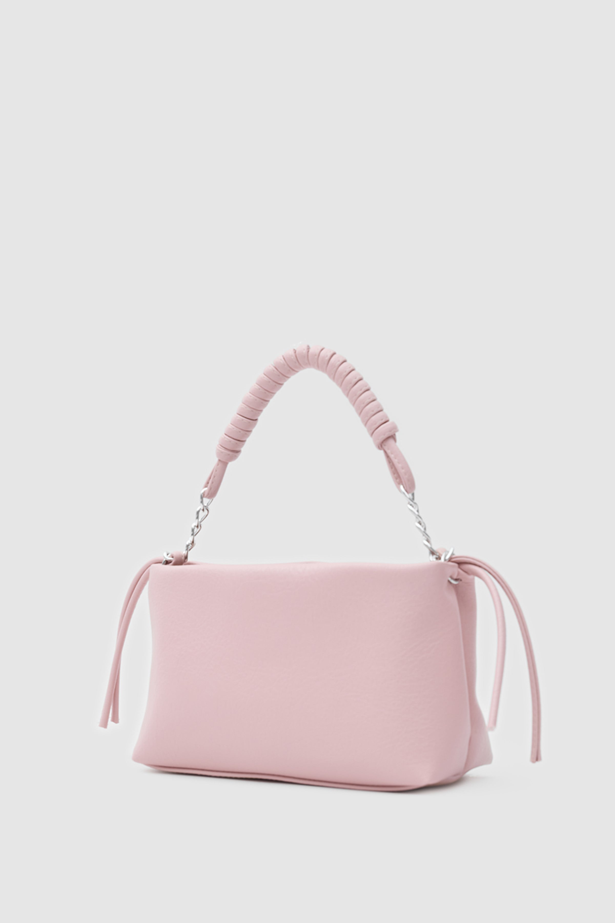 Burgu Saplı Çanta PEMBE