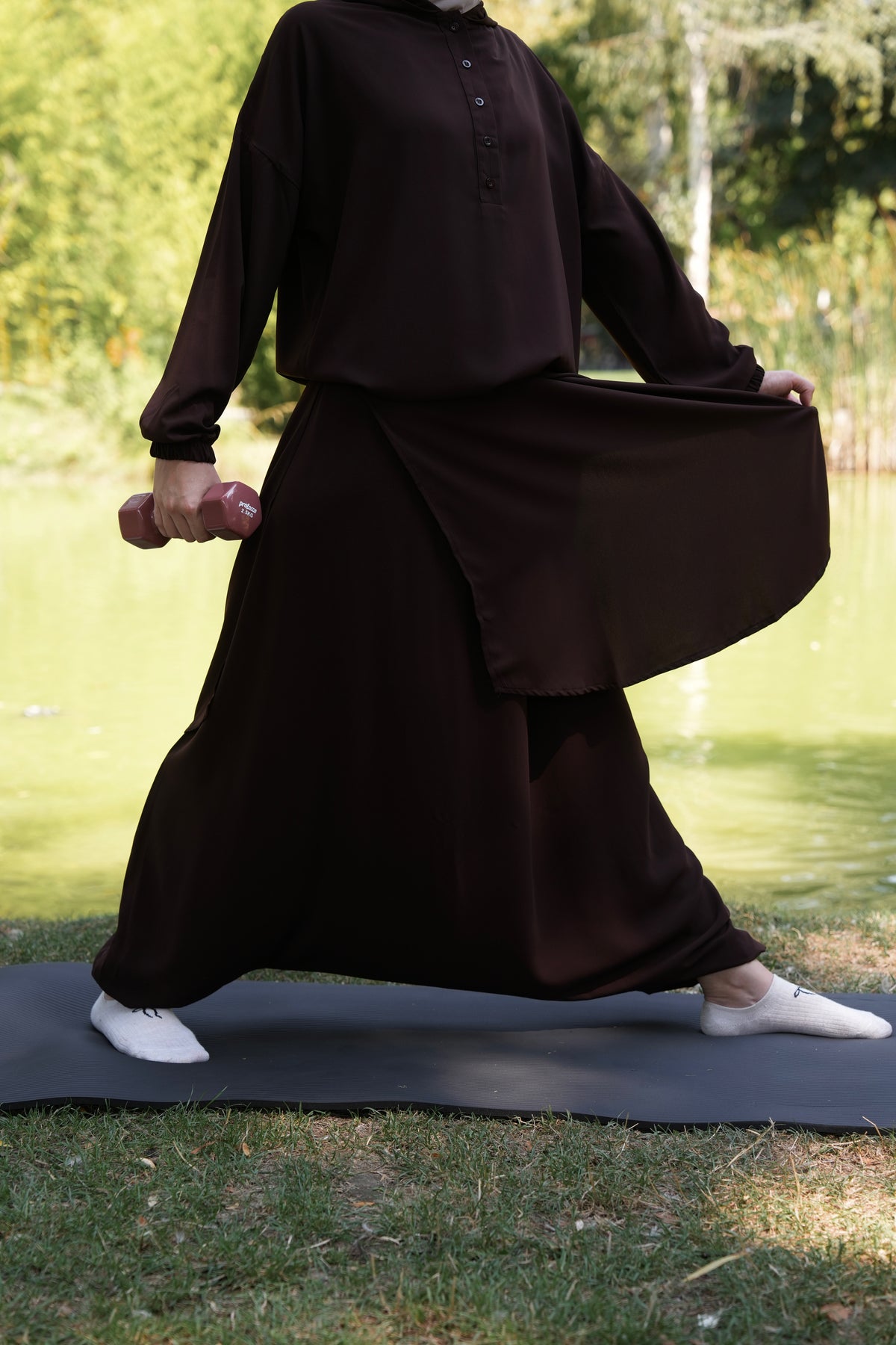Rahat Fit Takım KAHVERENGİ