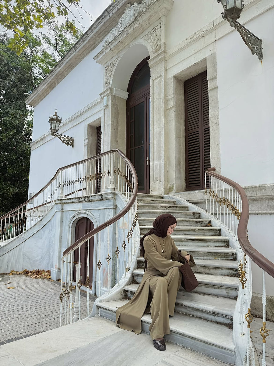 Yırtmaçlı Takım HAKİ YEŞİL